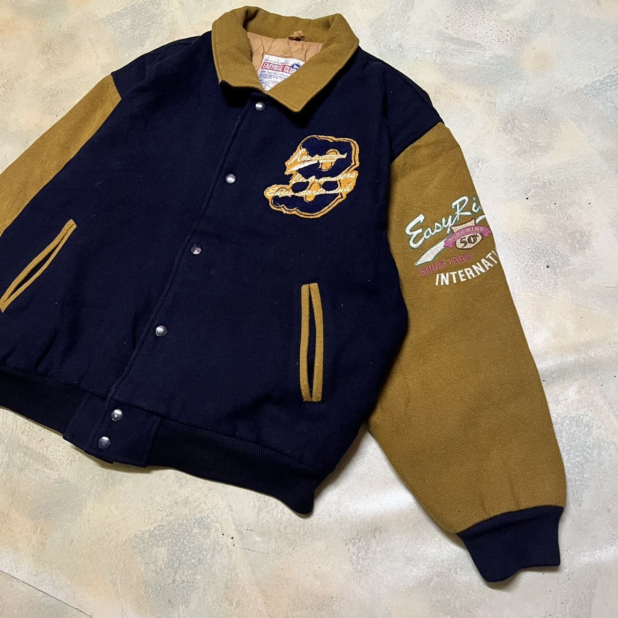 Other Vintage Varsity Jacket Big Logo Size US L / EU 52-54 / 3 - 3 Thumbnail