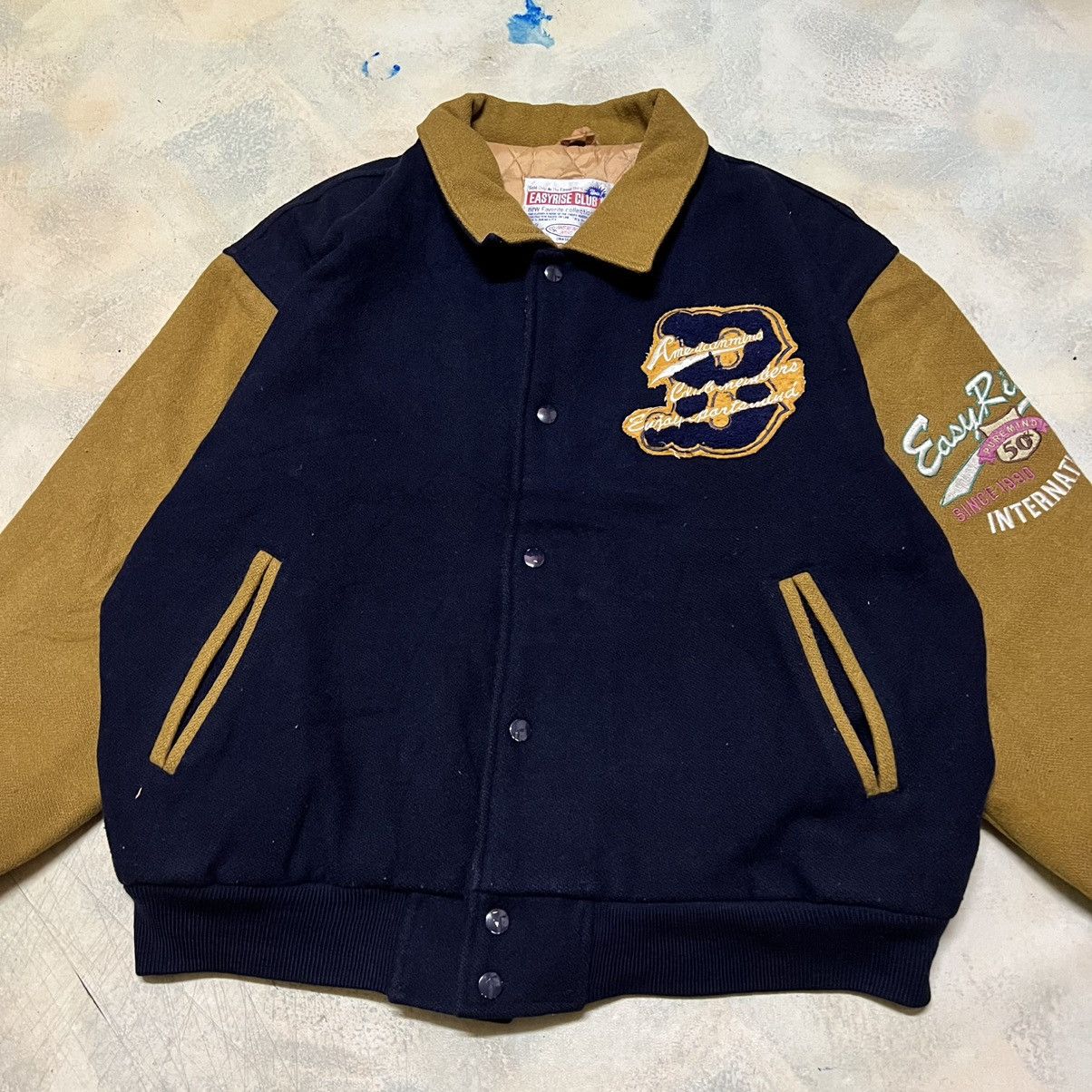 Other Vintage Varsity Jacket Big Logo Size US L / EU 52-54 / 3 - 4 Thumbnail