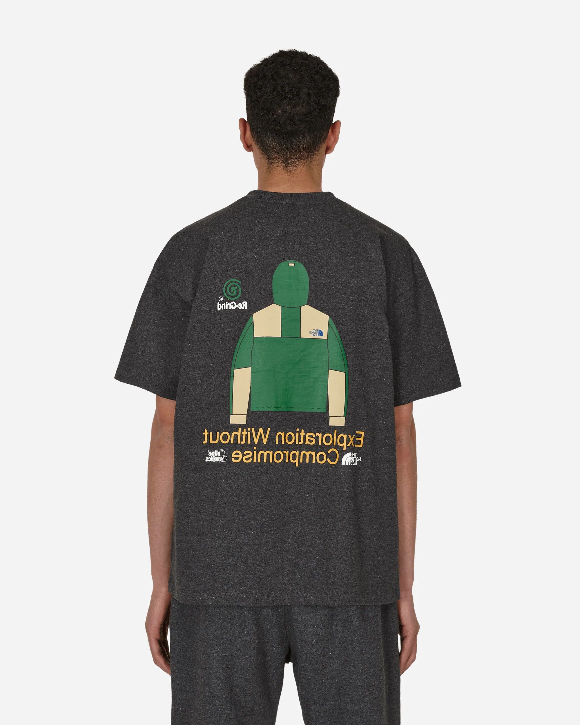 Online Ceramics × The North Face Large Black Regrind Knit T-Shirt Tee TNF Green CDG White Size US L / EU 52-54 / 3 - 5 Thumbnail