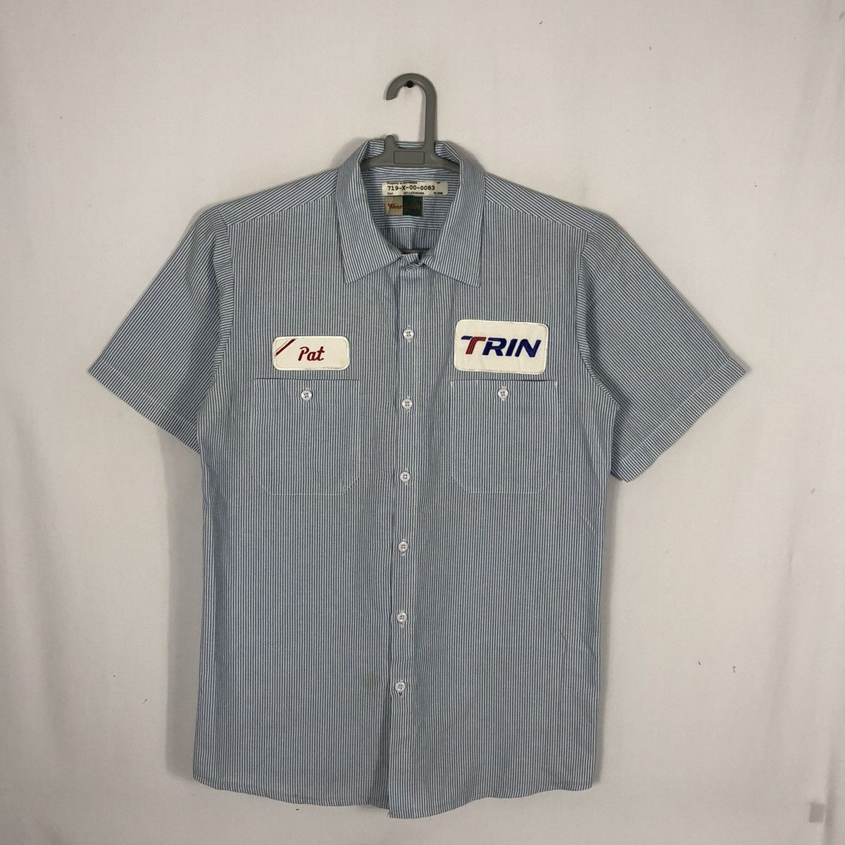 Japanese Brand × Vintage Rare Kellermeir Patches Wear Guard Stripes Workers Shirts Size US M / EU 48-50 / 2 - 1 Thumbnail