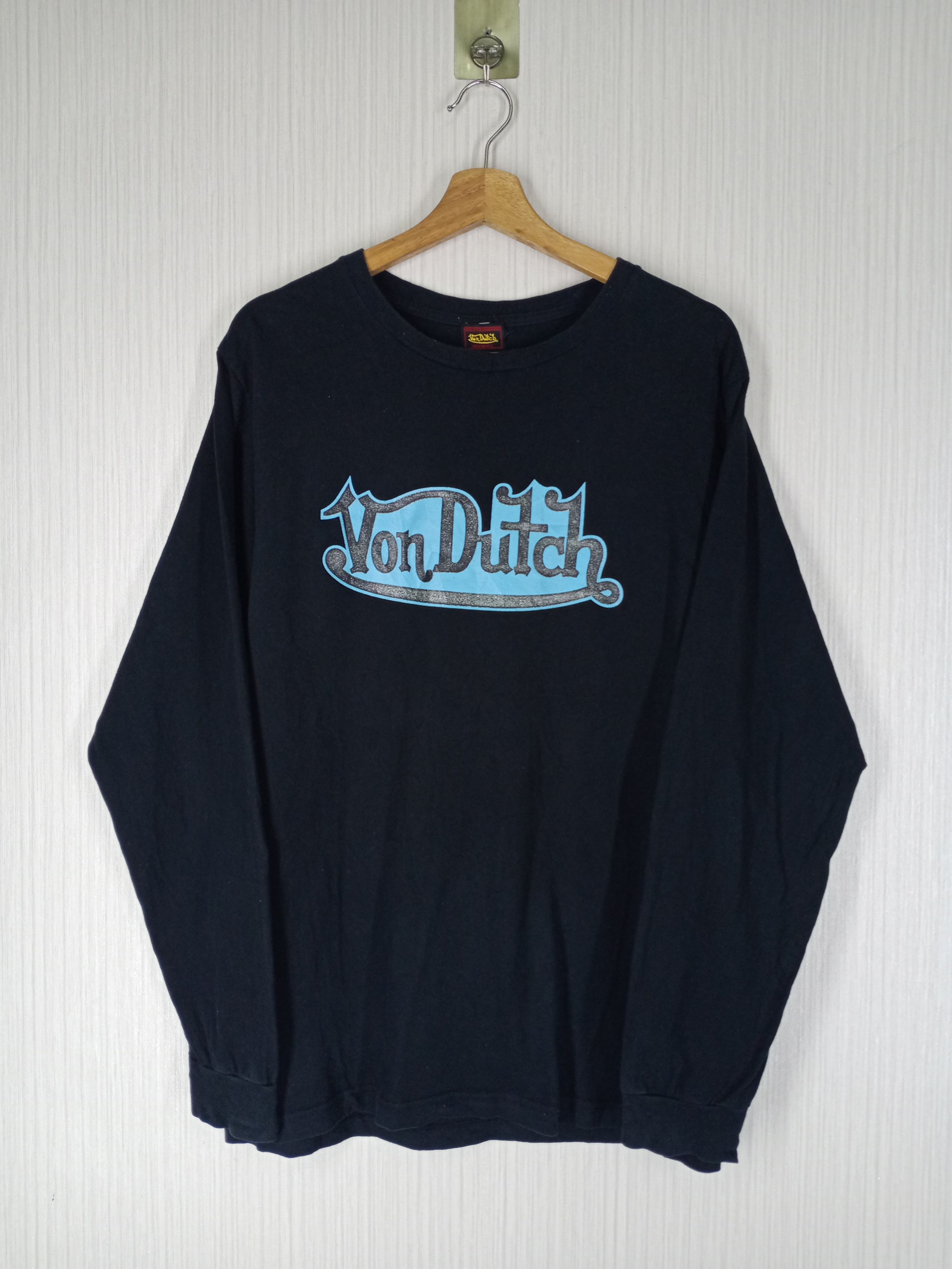 Von Dutch Rare Von Dutch Long Sleeve Tshirt Size US L / EU 52-54 / 3 - 1 Thumbnail