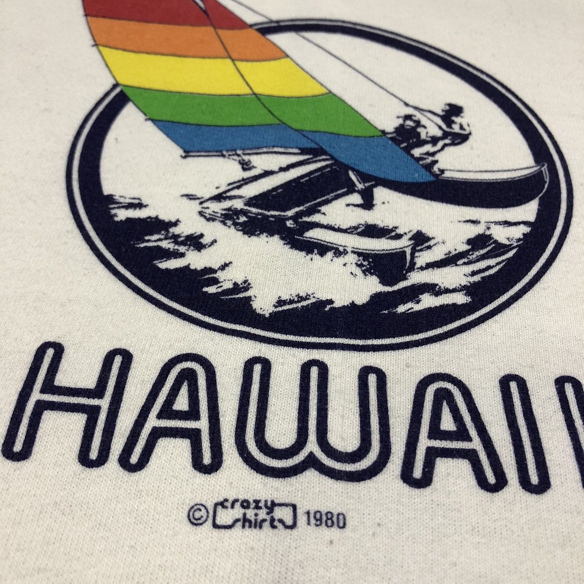 Vintage Vintage 1980 Hawaii Vest Sweatshirt Size US S / EU 44-46 / 1 - 4 Thumbnail