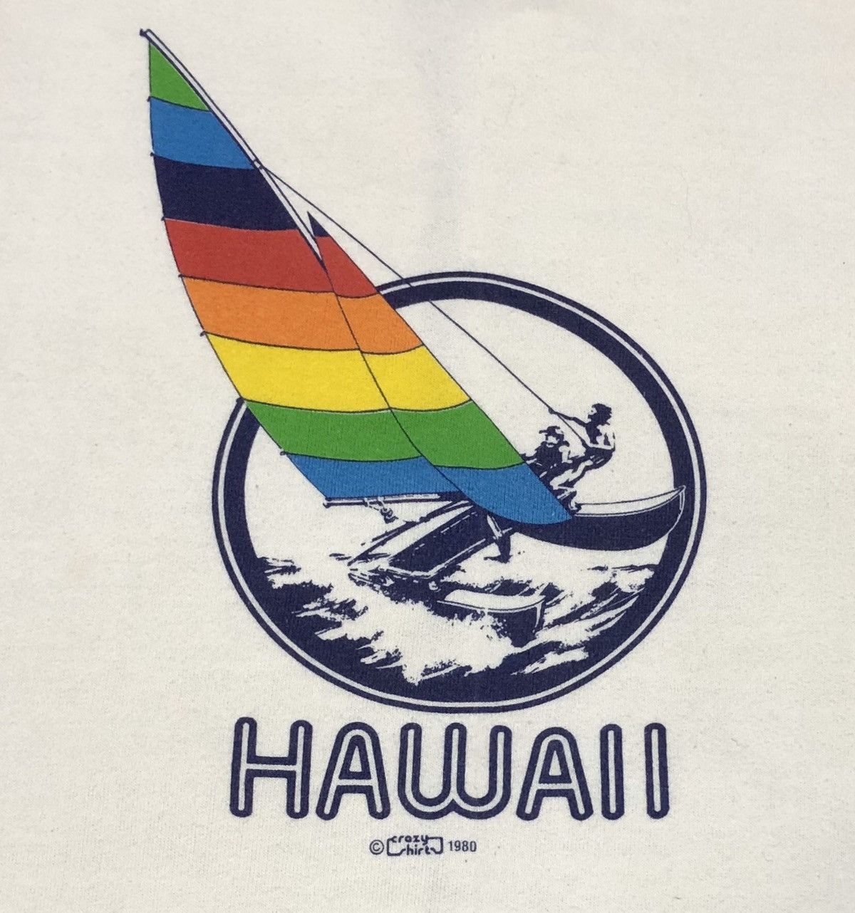 Vintage Vintage 1980 Hawaii Vest Sweatshirt Size US S / EU 44-46 / 1 - 3 Thumbnail