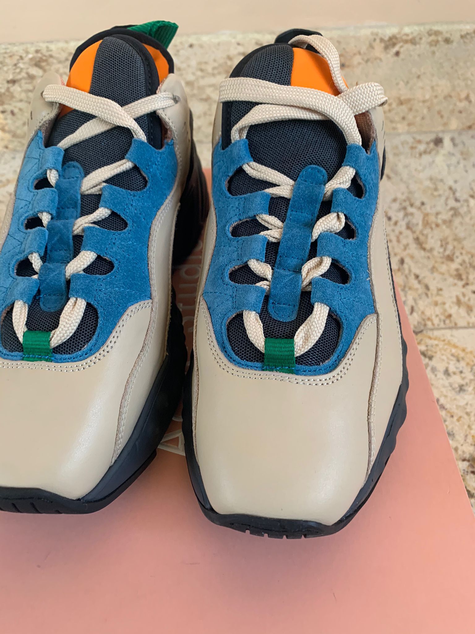 Acne Studios Rockaway Sneakers in Blue / Multi Size US 8 / EU 41 - 4 Thumbnail
