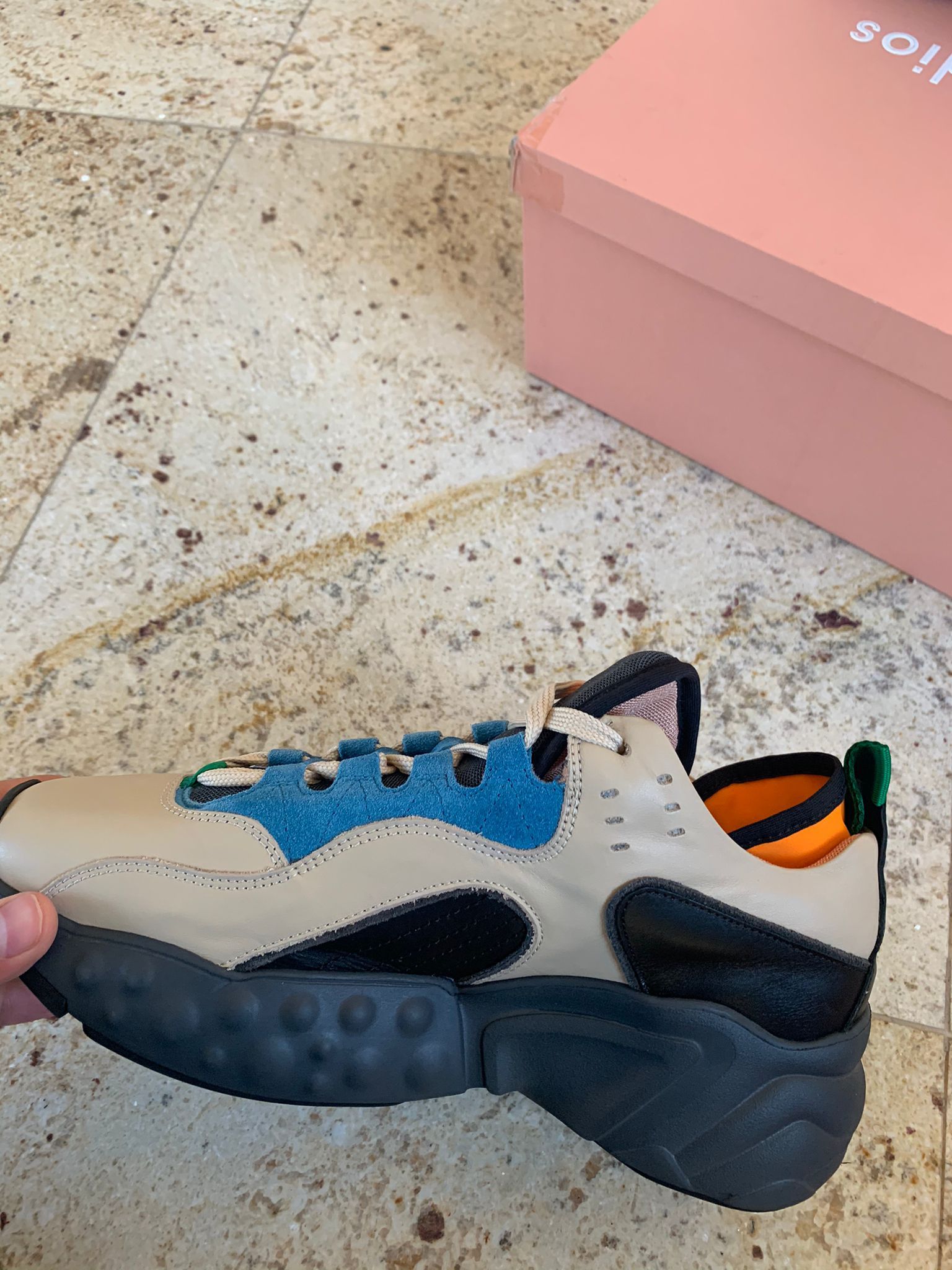 Acne Studios Rockaway Sneakers in Blue / Multi Size US 8 / EU 41 - 11 Thumbnail
