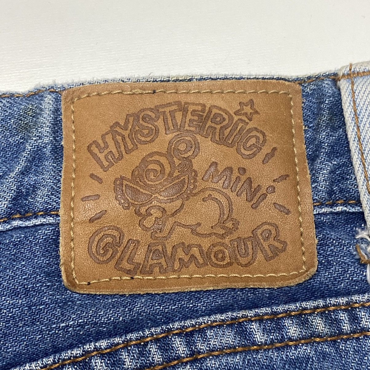 Hysteric Glamour 1990s Hysteric Mini - Patchwork Star Denim Pants Size 24" / US 00 / IT 34 - 12 Thumbnail