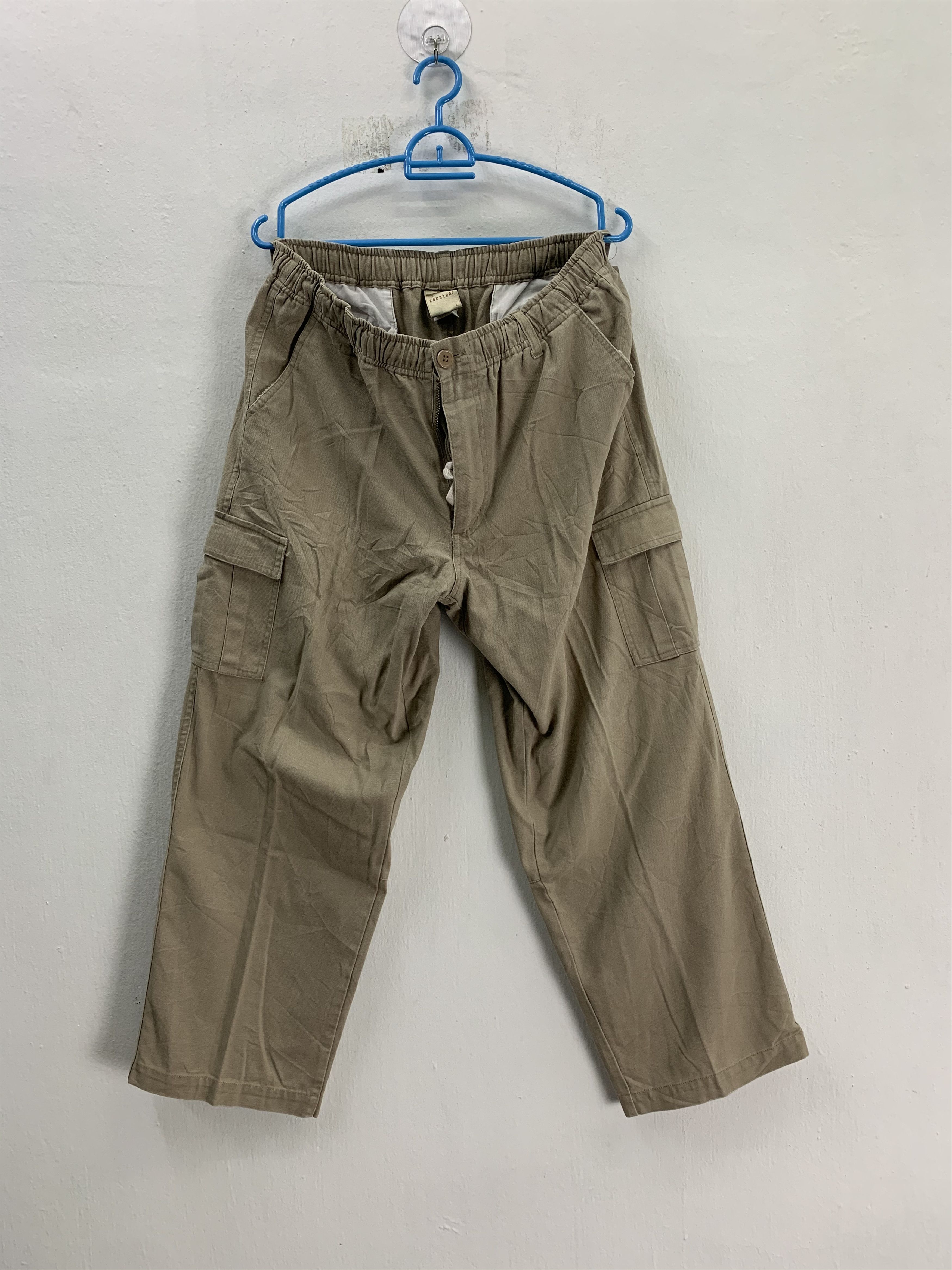 Japanese Brand Cargo Pants Zapatear tactical multipocket Vtg Streetwear Size US 30 / EU 46 - 1 Thumbnail