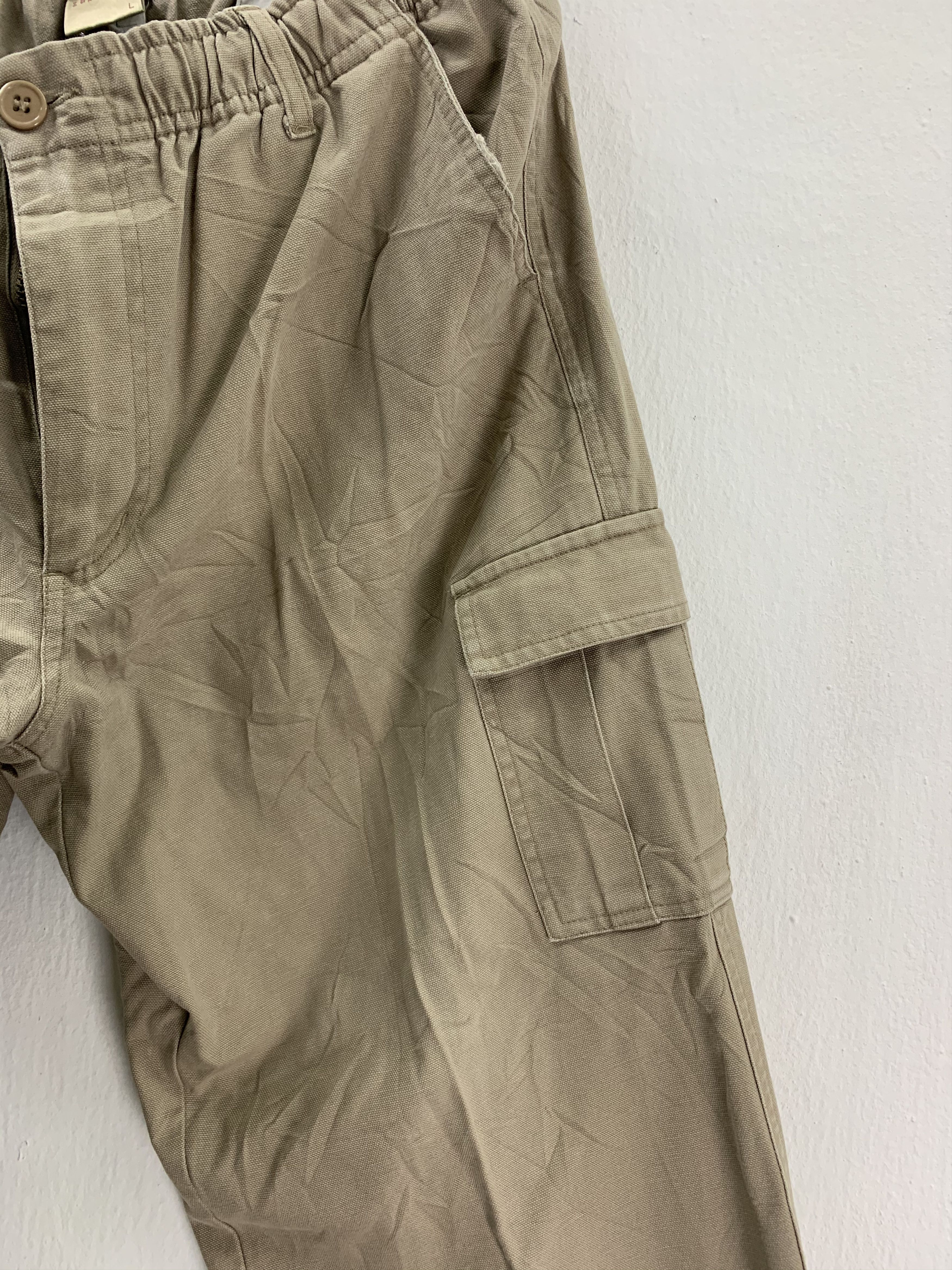 Japanese Brand Cargo Pants Zapatear tactical multipocket Vtg Streetwear Size US 30 / EU 46 - 5 Thumbnail
