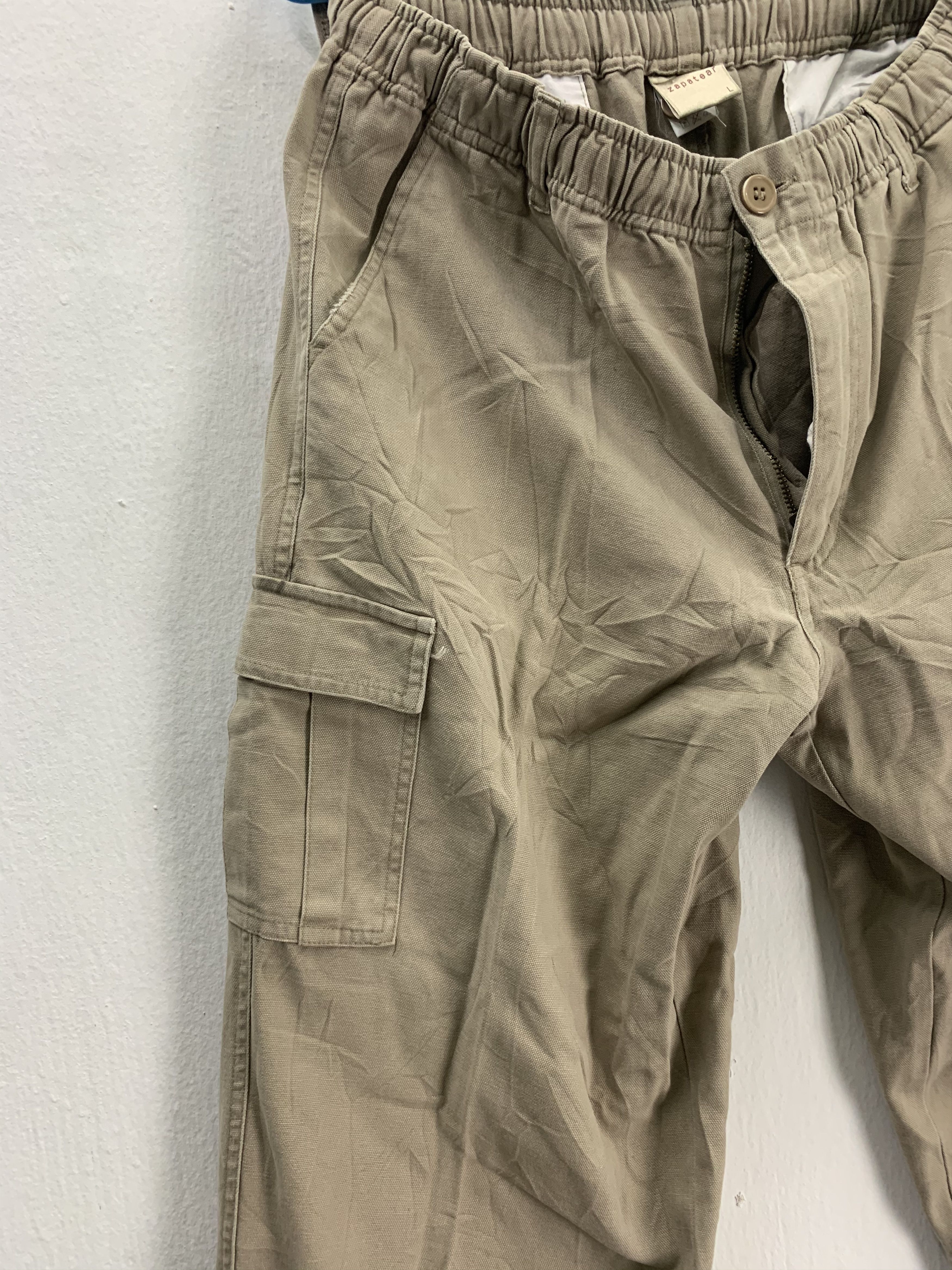 Japanese Brand Cargo Pants Zapatear tactical multipocket Vtg Streetwear Size US 30 / EU 46 - 4 Thumbnail