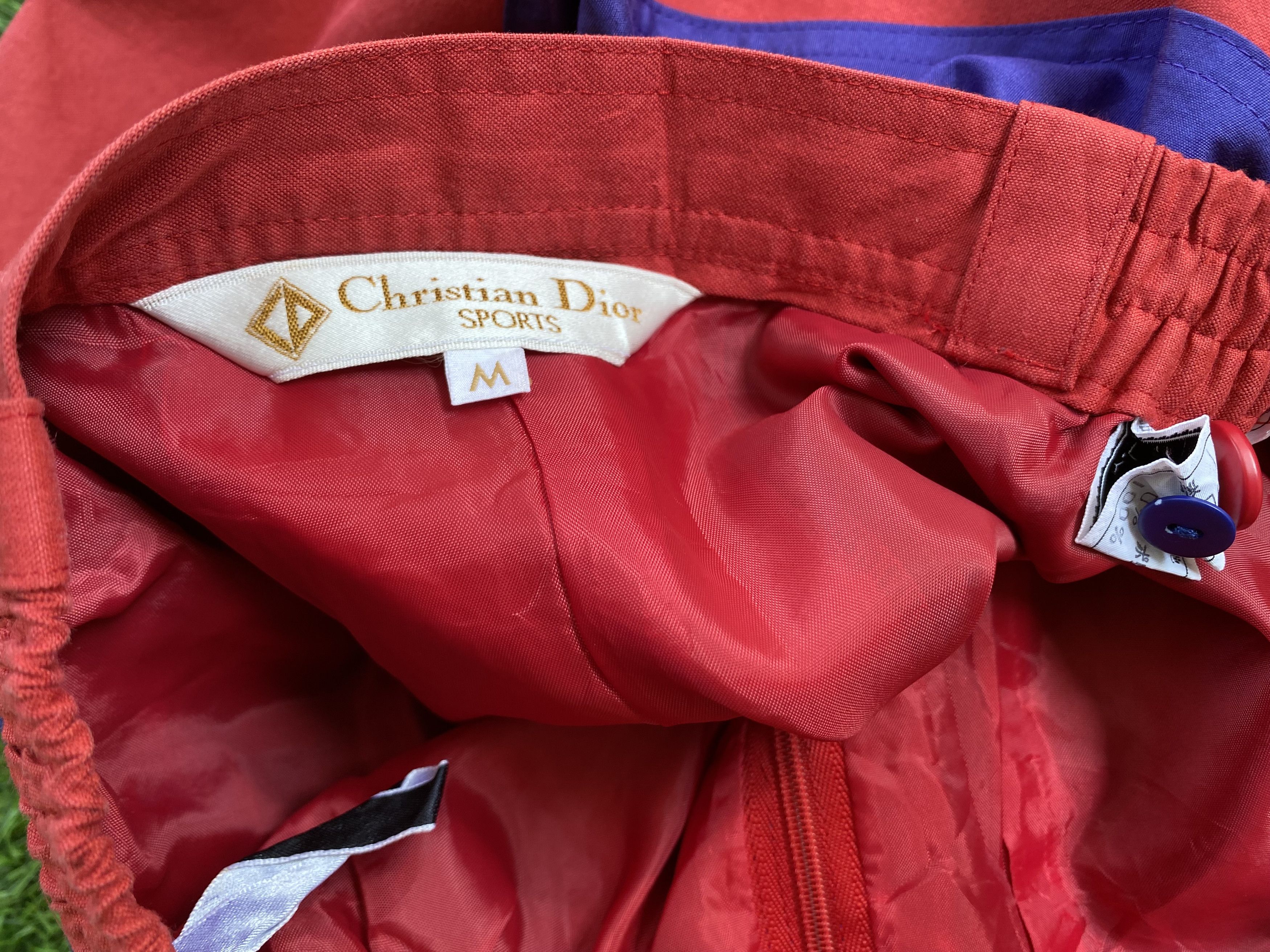 Christian Dior Monsieur Vintage Christian Dior Sport Two Tone Mini Skirt Size 24" / US 00 / IT 34 - 4 Thumbnail