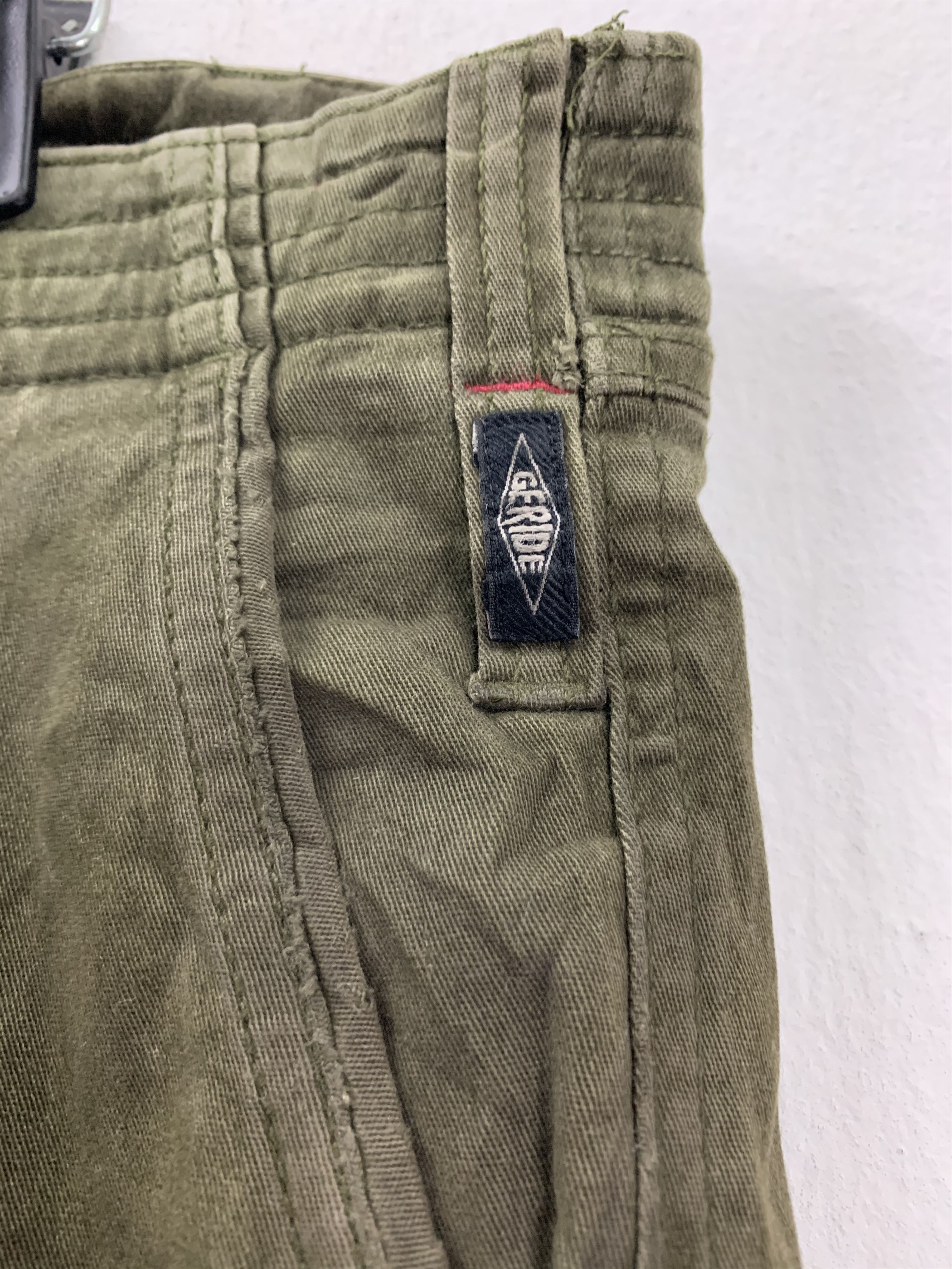 Japanese Brand Japan stripe GERIDE tactical cargo multipocket pants #133 Size US 35 - 10 Thumbnail