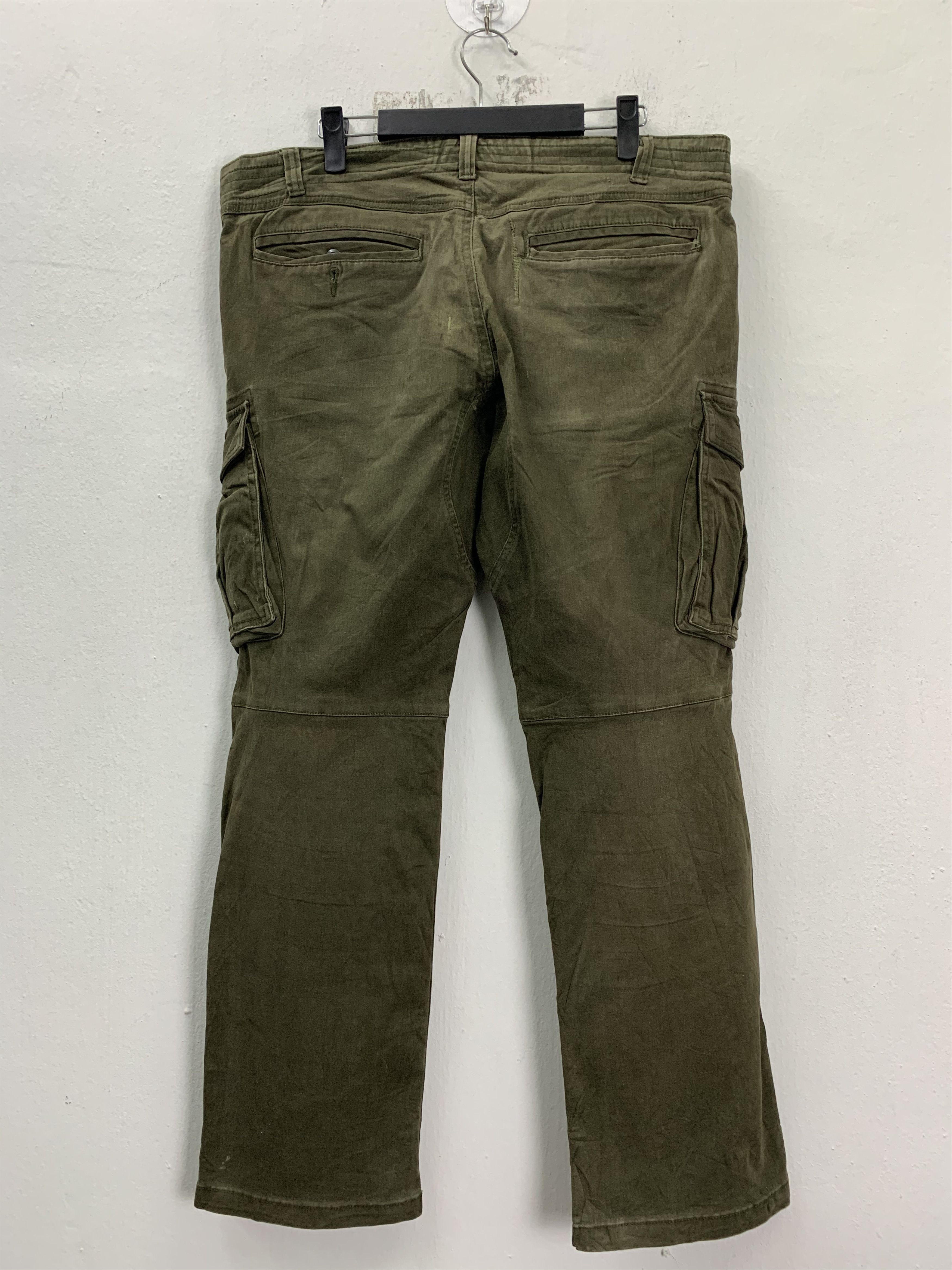 Japanese Brand Japan stripe GERIDE tactical cargo multipocket pants #133 Size US 35 - 15 Thumbnail