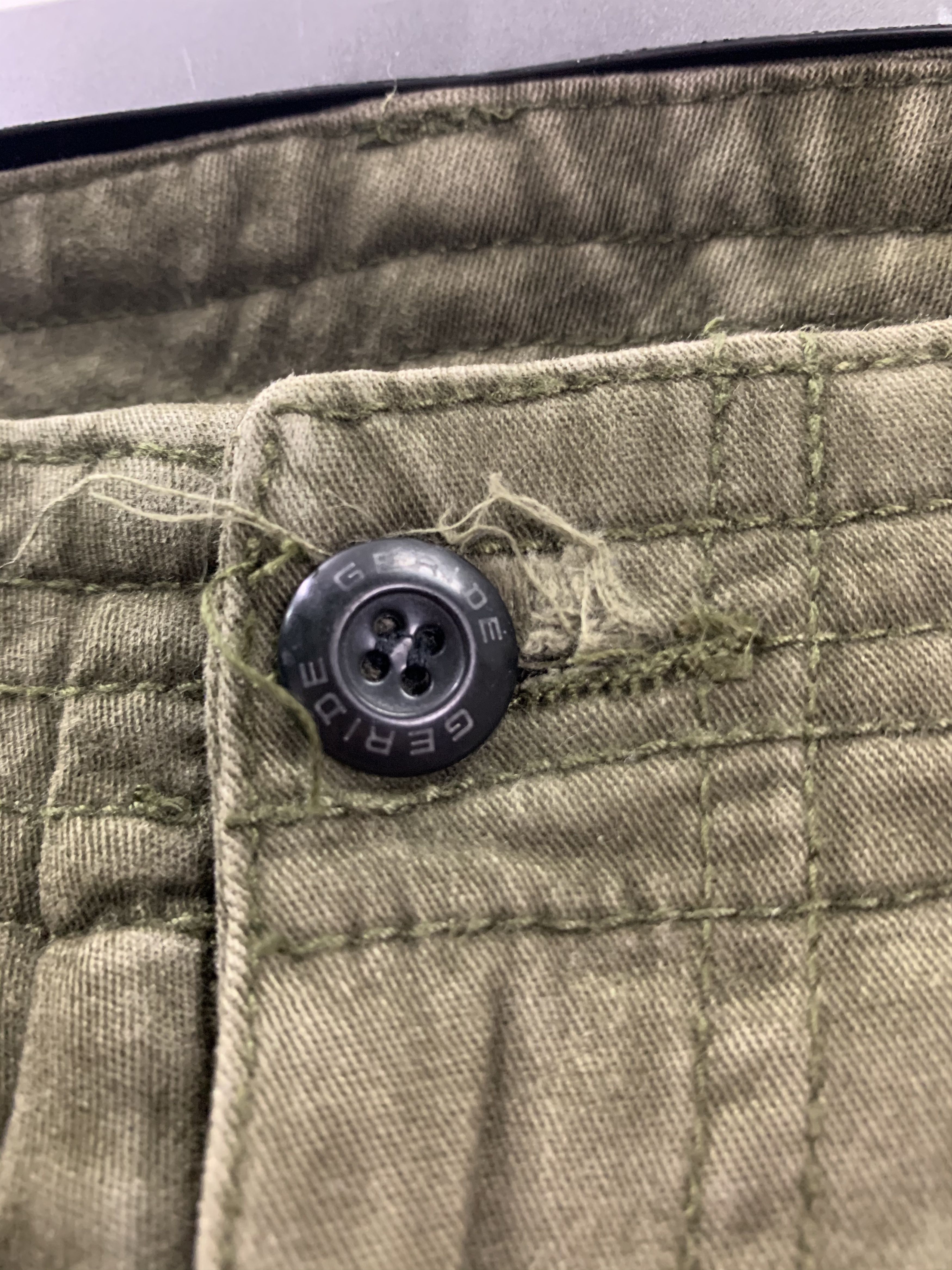 Japanese Brand Japan stripe GERIDE tactical cargo multipocket pants #133 Size US 35 - 11 Thumbnail
