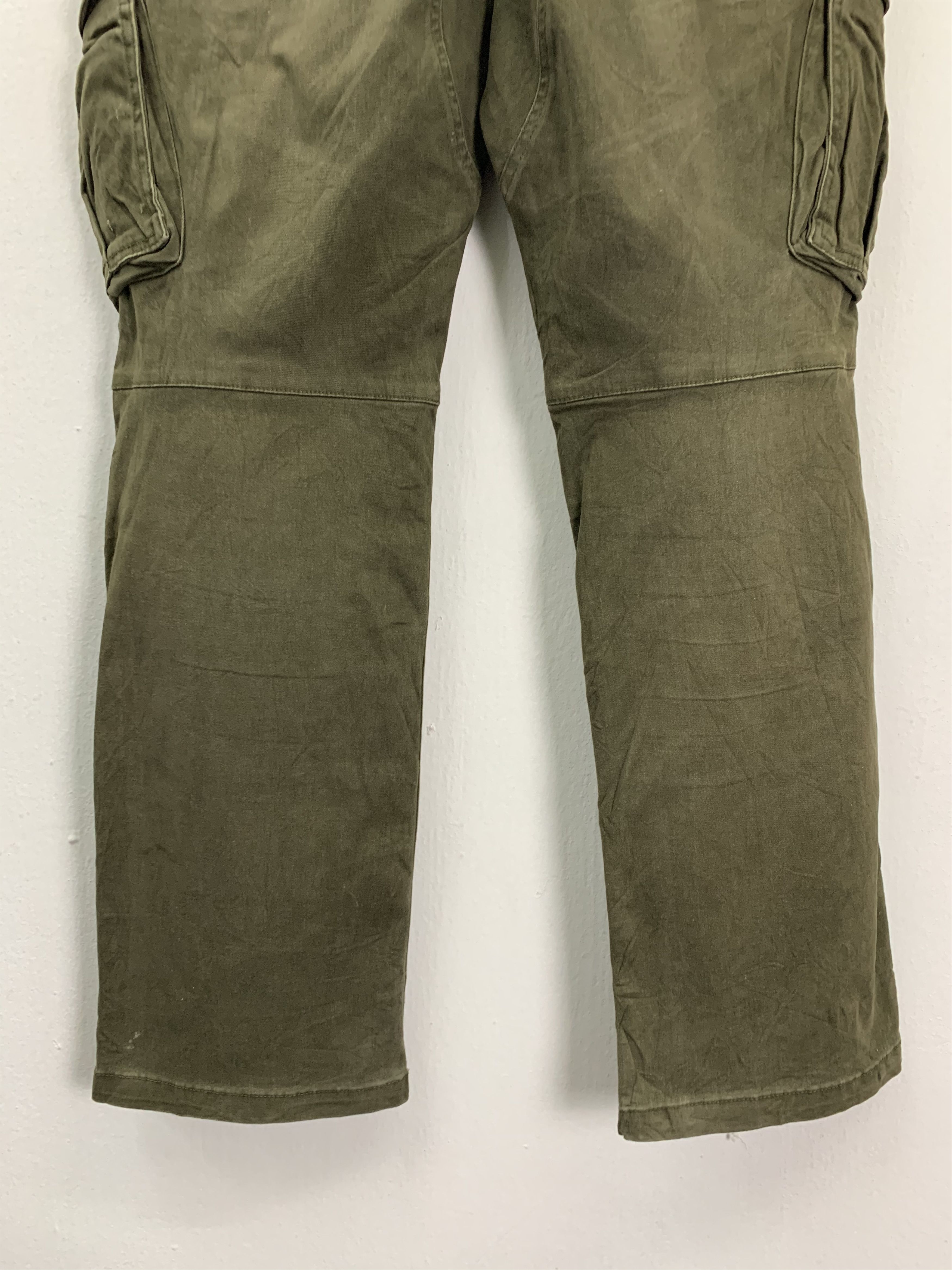 Japanese Brand Japan stripe GERIDE tactical cargo multipocket pants #133 Size US 35 - 12 Thumbnail