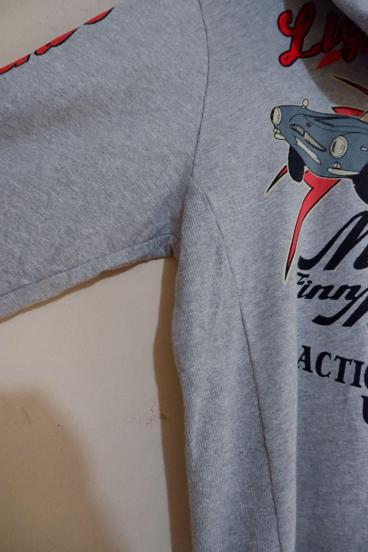 Vintage Low Blow Knuckle x Disney Pixar Mcqueen Hoodie Size US L / EU 52-54 / 3 - 6 Thumbnail