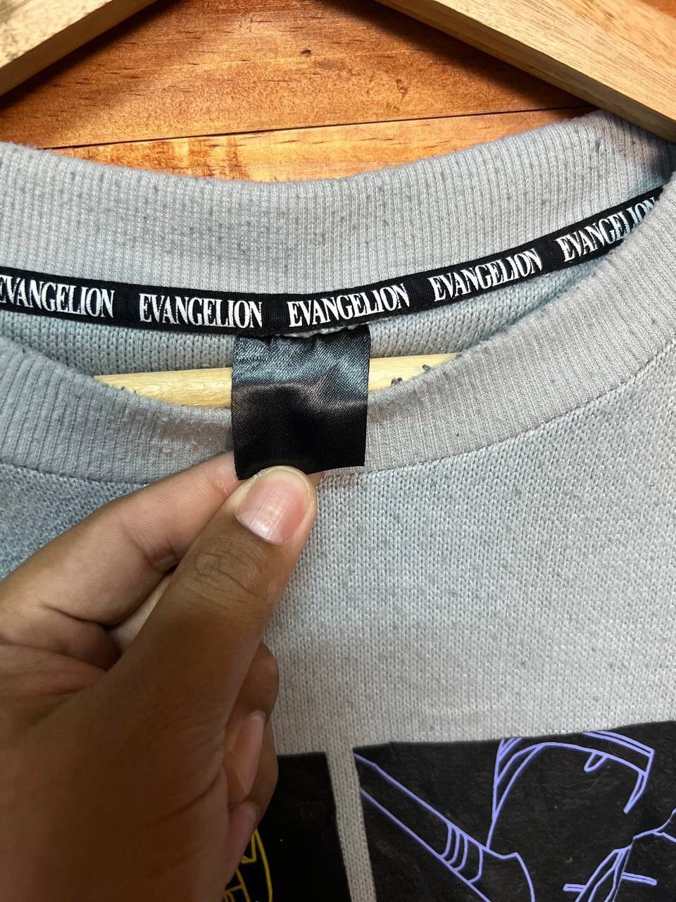 Anime EVANGELION SWEATSHIRT Size US L / EU 52-54 / 3 - 8 Thumbnail