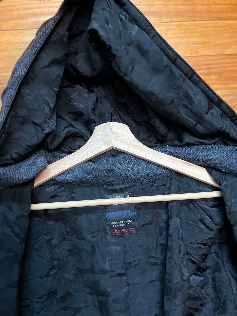 Japanese Brand NICOLE CLUB FOR MEN WOOL PUFFER JACKET Size US M / EU 48-50 / 2 - 10 Thumbnail