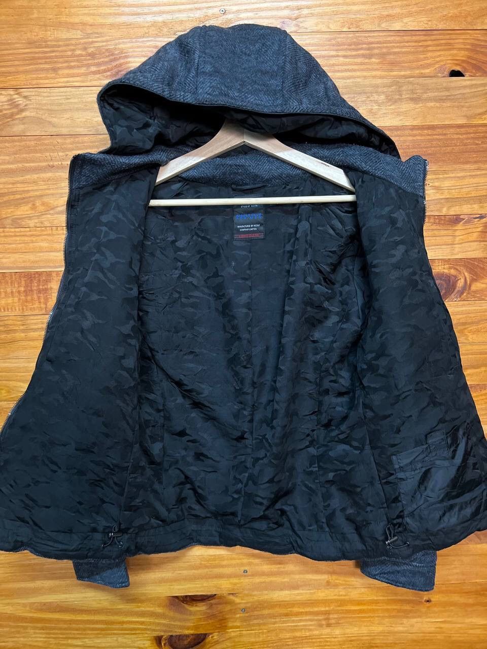 Japanese Brand NICOLE CLUB FOR MEN WOOL PUFFER JACKET Size US M / EU 48-50 / 2 - 9 Thumbnail