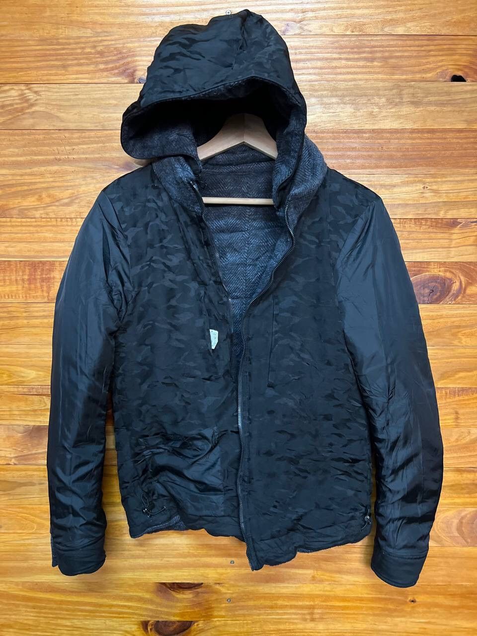 Japanese Brand NICOLE CLUB FOR MEN WOOL PUFFER JACKET Size US M / EU 48-50 / 2 - 14 Thumbnail