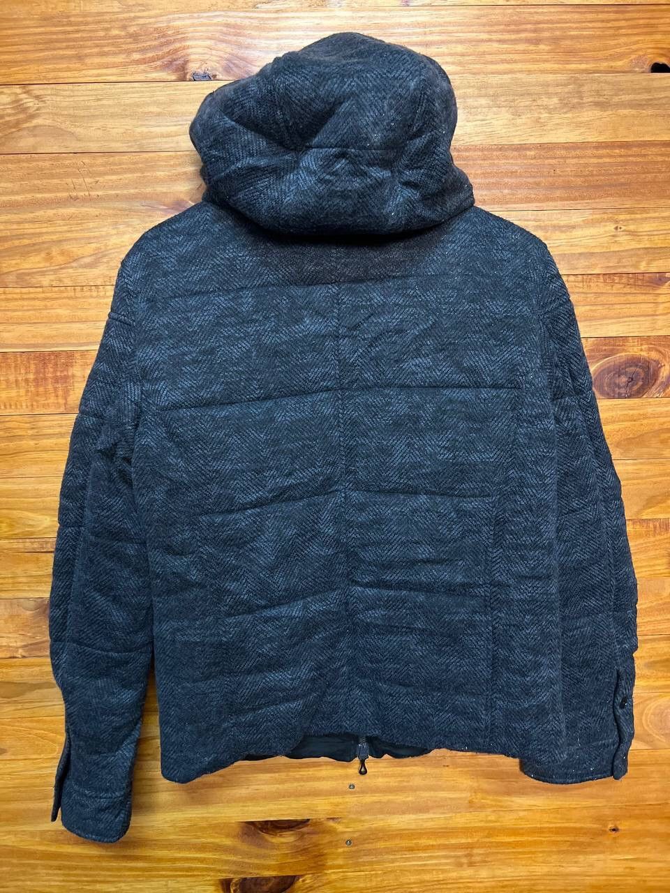 Japanese Brand NICOLE CLUB FOR MEN WOOL PUFFER JACKET Size US M / EU 48-50 / 2 - 7 Thumbnail