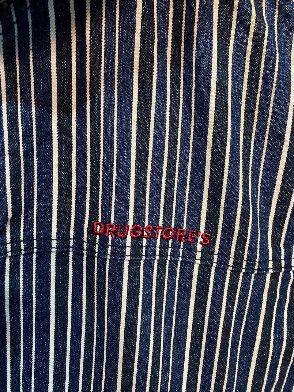 Japanese Brand Vintage Drugstore Hoodie Denim Size US L / EU 52-54 / 3 - 8 Thumbnail