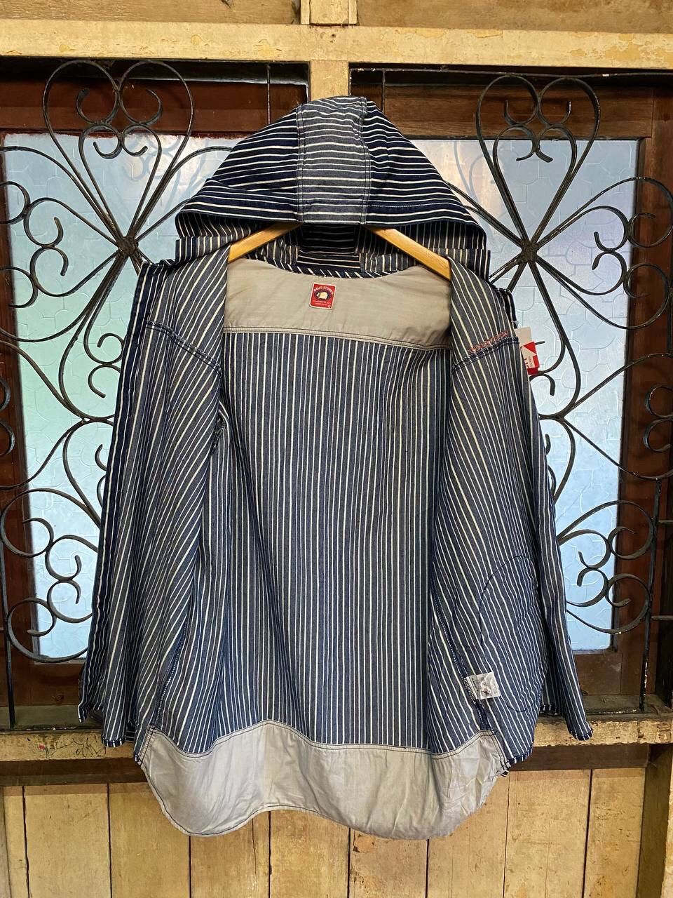 Japanese Brand Vintage Drugstore Hoodie Denim Size US L / EU 52-54 / 3 - 13 Thumbnail