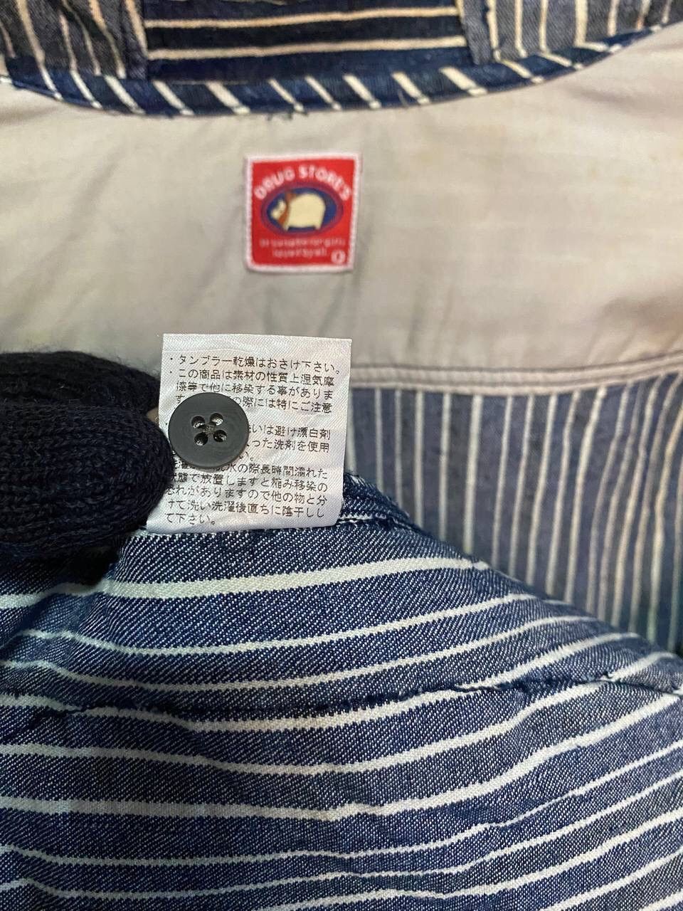 Japanese Brand Vintage Drugstore Hoodie Denim Size US L / EU 52-54 / 3 - 16 Thumbnail