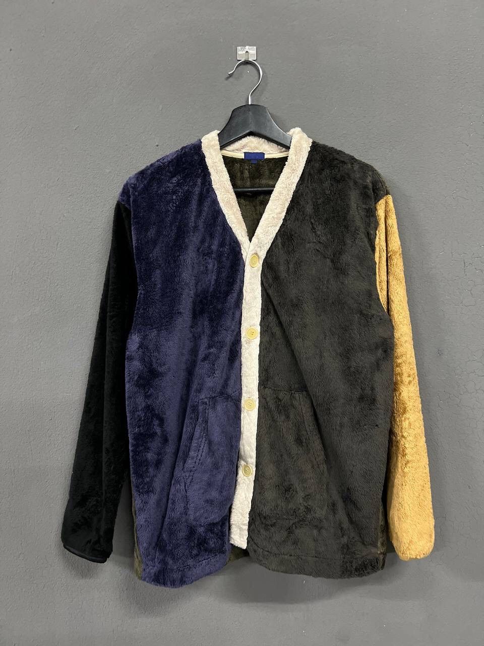 Beams Plus BEAMS CARDIGAN COLOURBLOCK Size US L / EU 52-54 / 3 - 1 Thumbnail