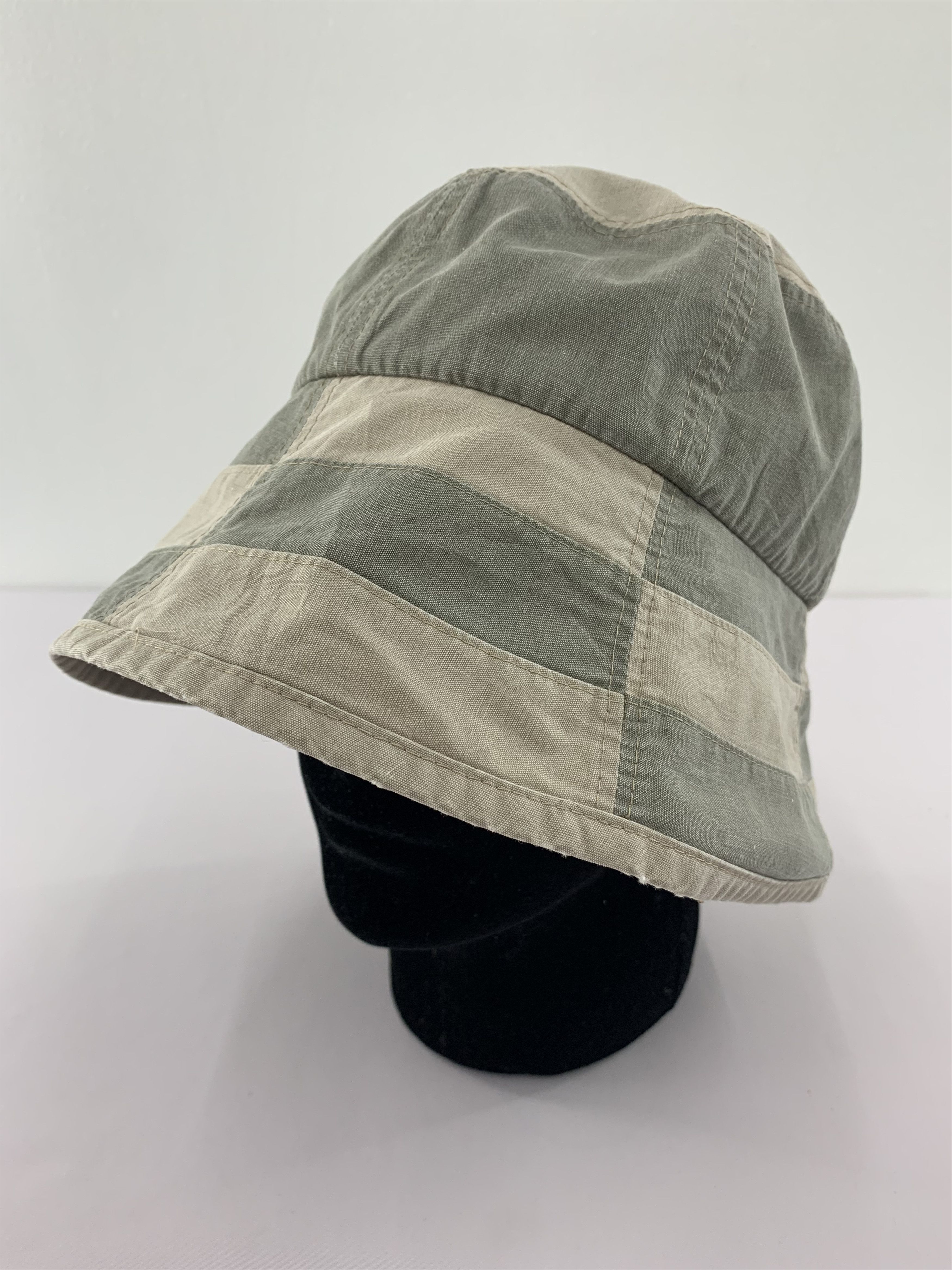 Vintage Vintage Patchwork Bucket Hat - SS1039 Size ONE SIZE - 1 Thumbnail