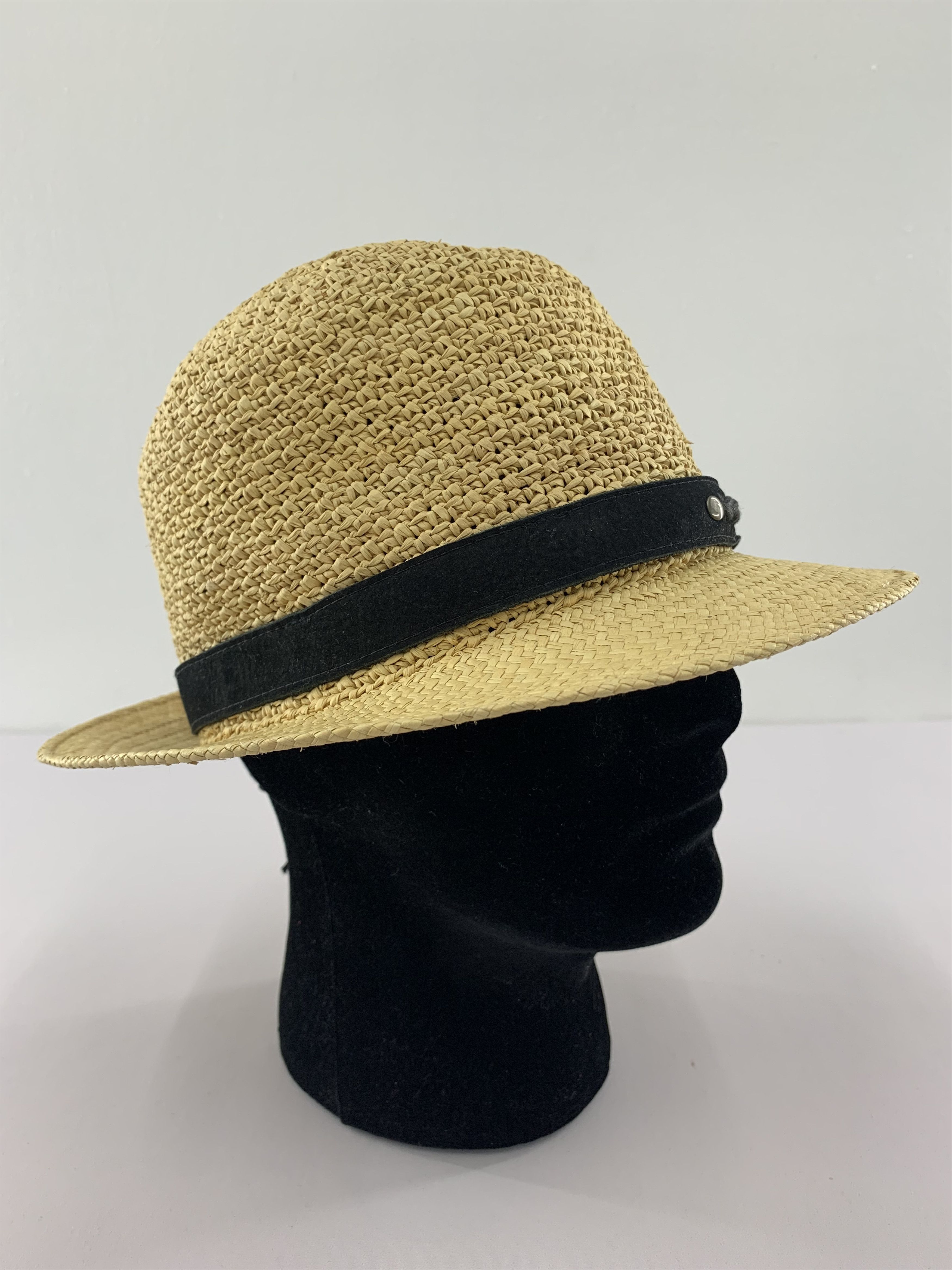 CA4LA Ca4la Straw Bucket Hats Rare Design - SS2002 Size ONE SIZE - 4 Thumbnail