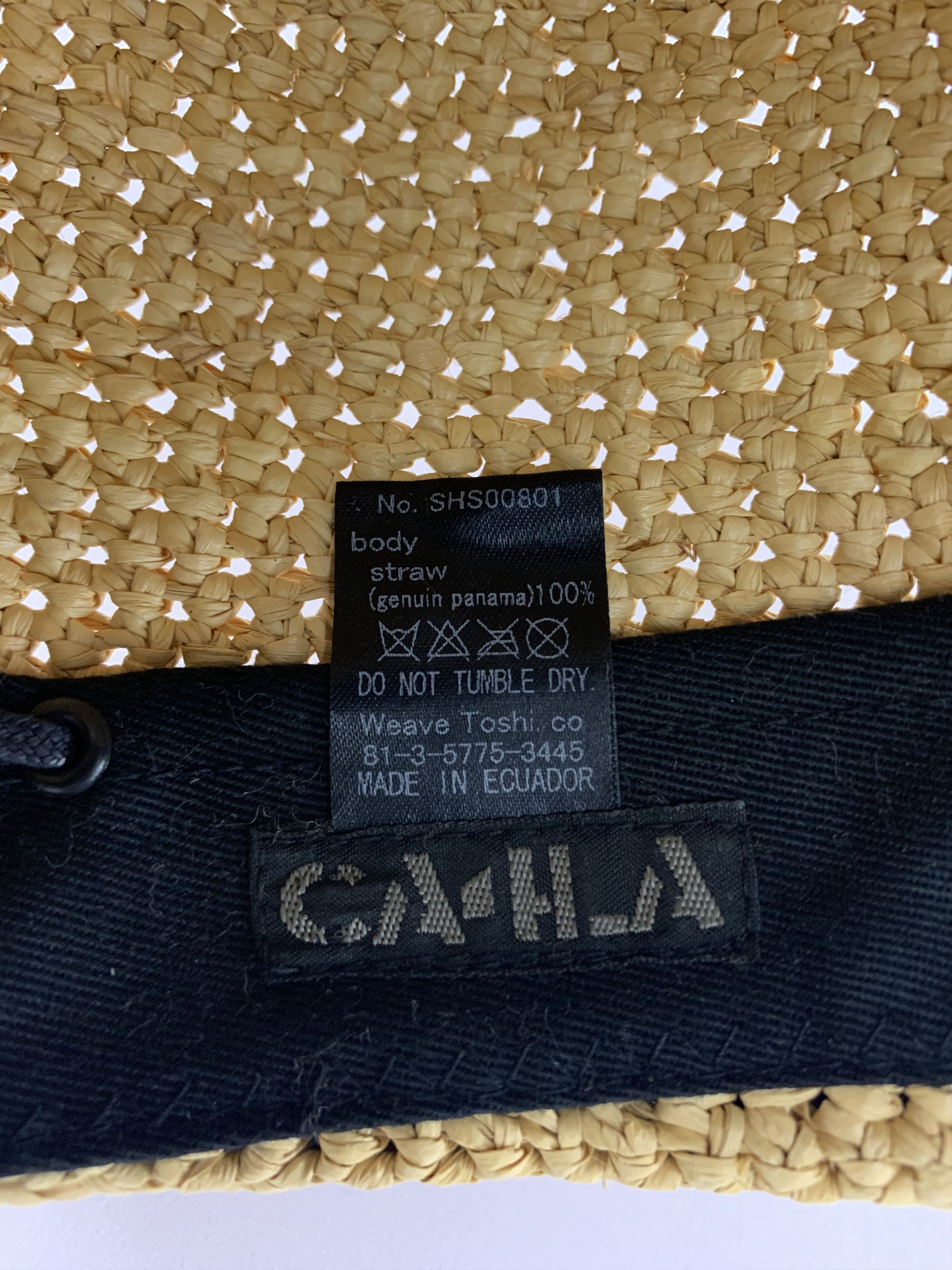 CA4LA Ca4la Straw Bucket Hats Rare Design - SS2002 Size ONE SIZE - 8 Thumbnail