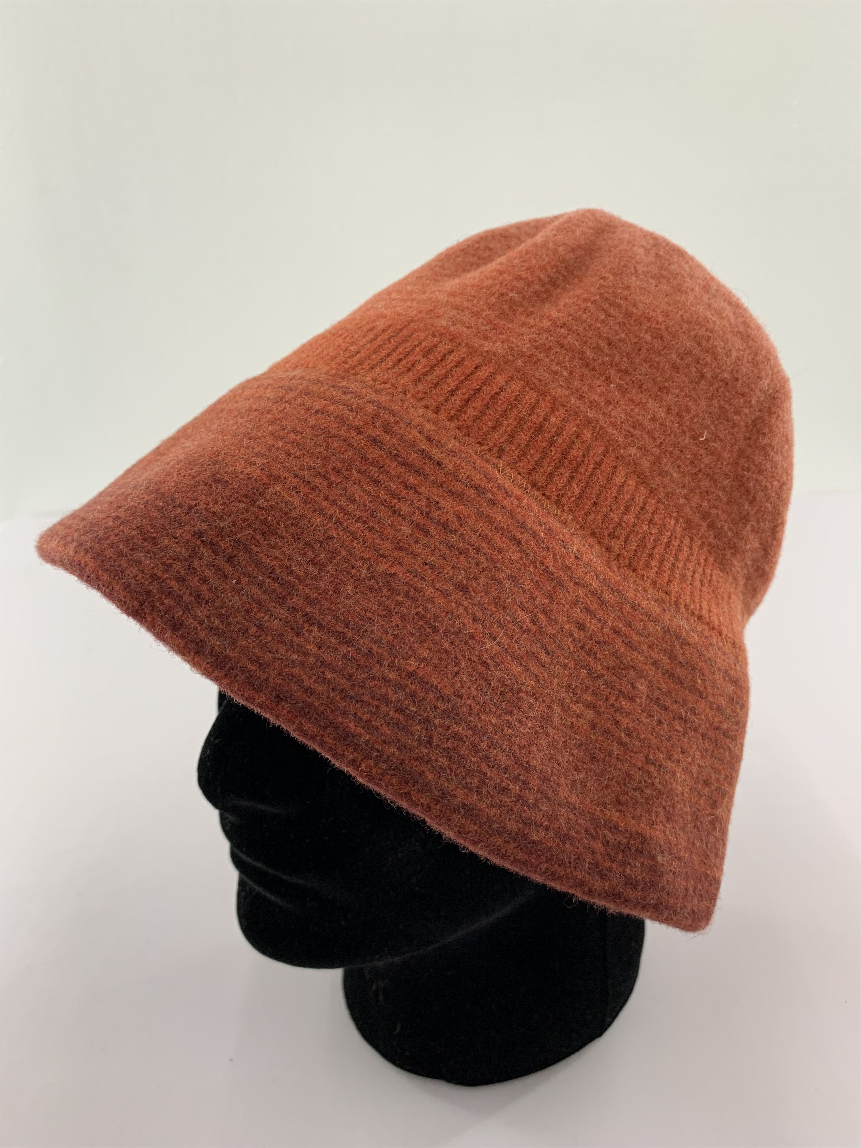 Borsalino × Vintage Borsalino Bucket Hat Wool Size ONE SIZE - 1 Thumbnail