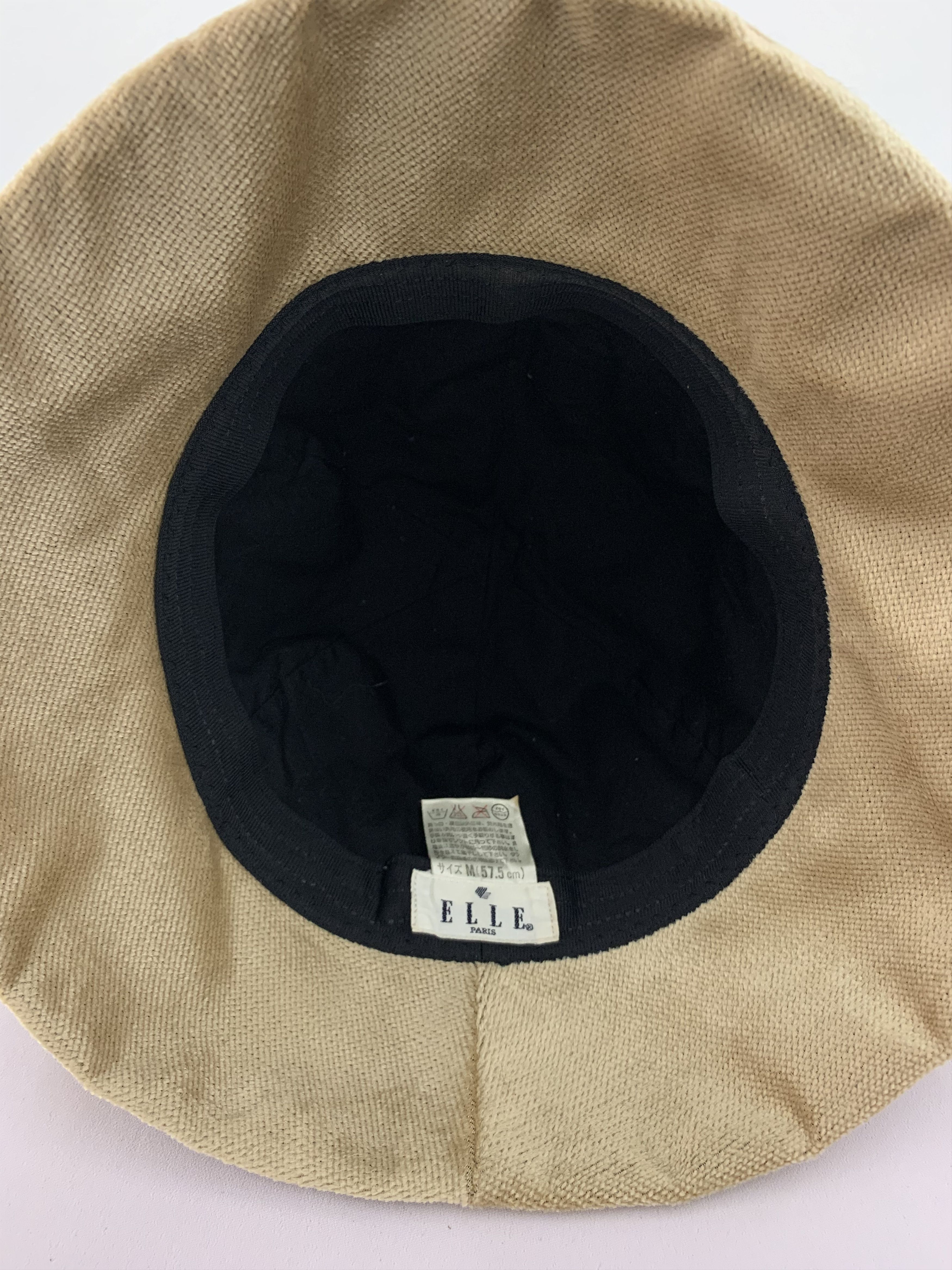 Japanese Brand Elle Paris Tan Hats - S3043 Size ONE SIZE - 6 Thumbnail