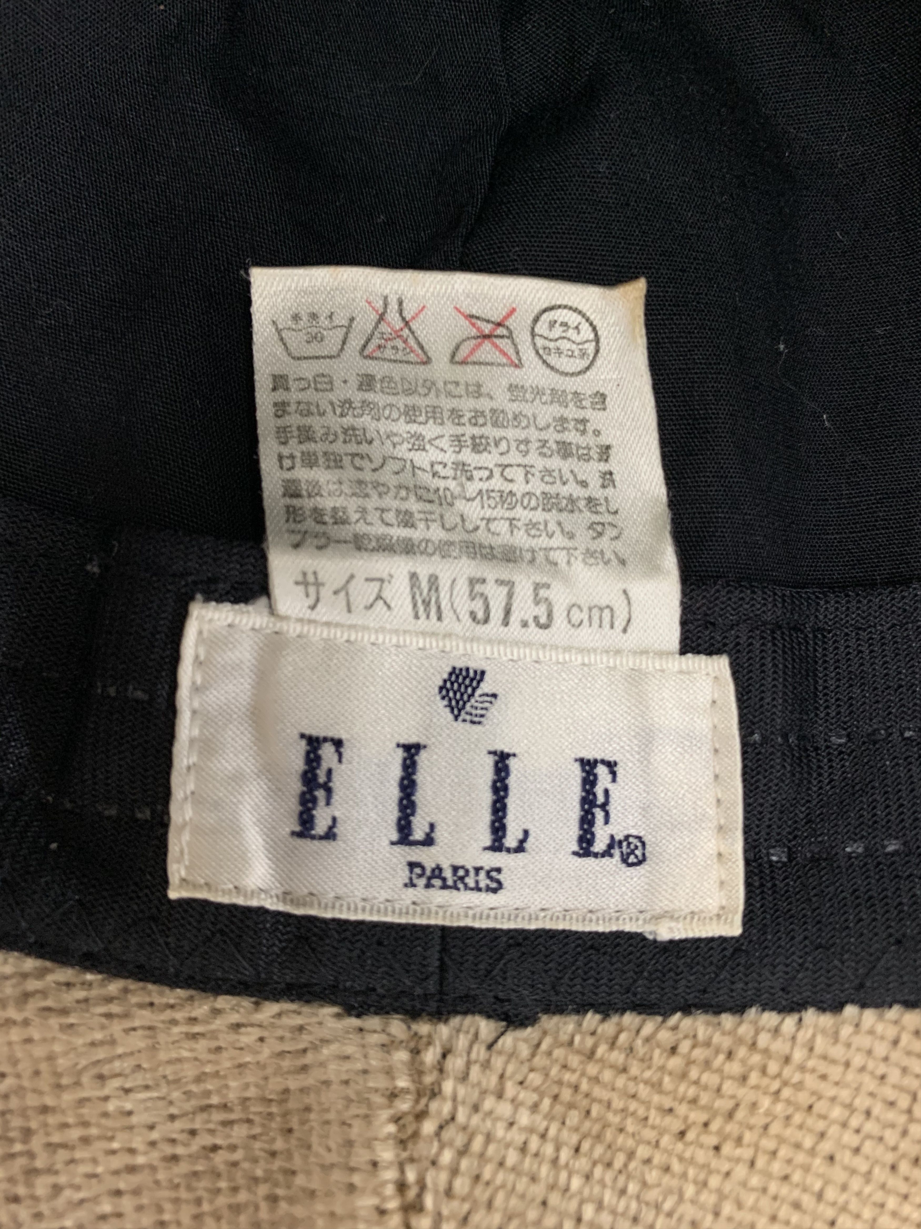 Japanese Brand Elle Paris Tan Hats - S3043 Size ONE SIZE - 7 Thumbnail