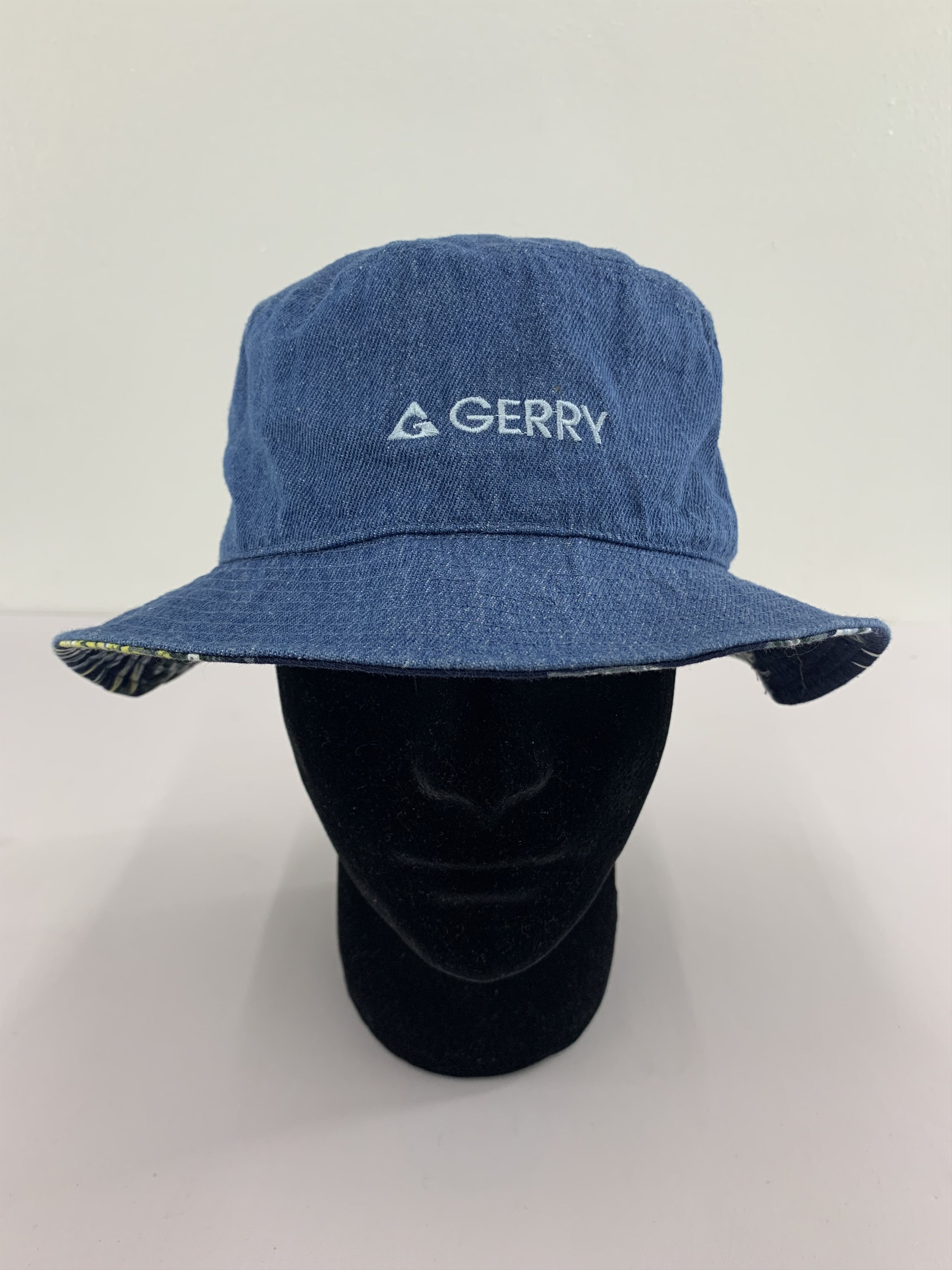 Vintage Gerry Embroidered American Flag Bucket Hats - S3034 Size ONE SIZE - 2 Thumbnail