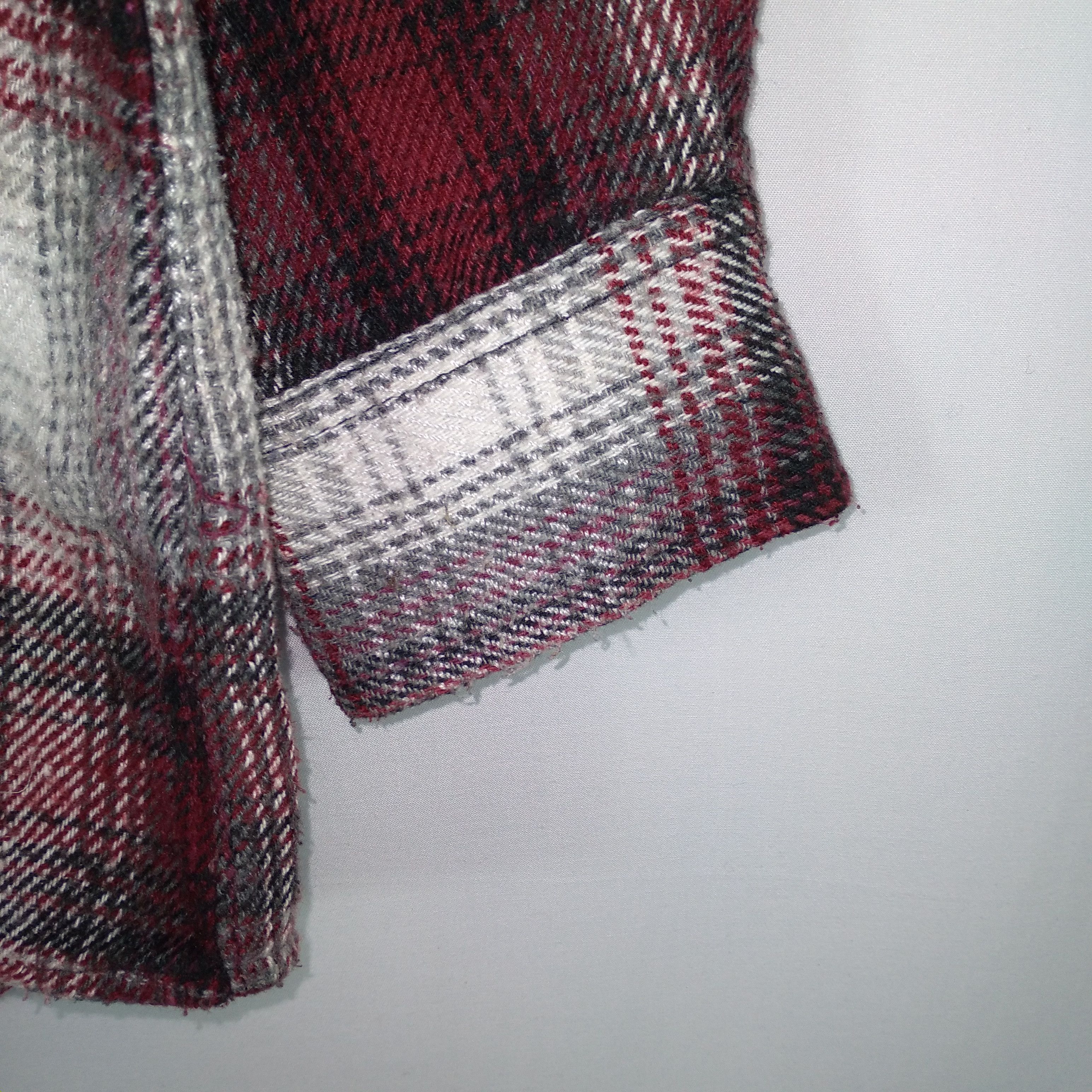 Designer × Flannel Italian Sablina Valentino Checkerboard Full Button Flannel Size US L / EU 52-54 / 3 - 6 Thumbnail