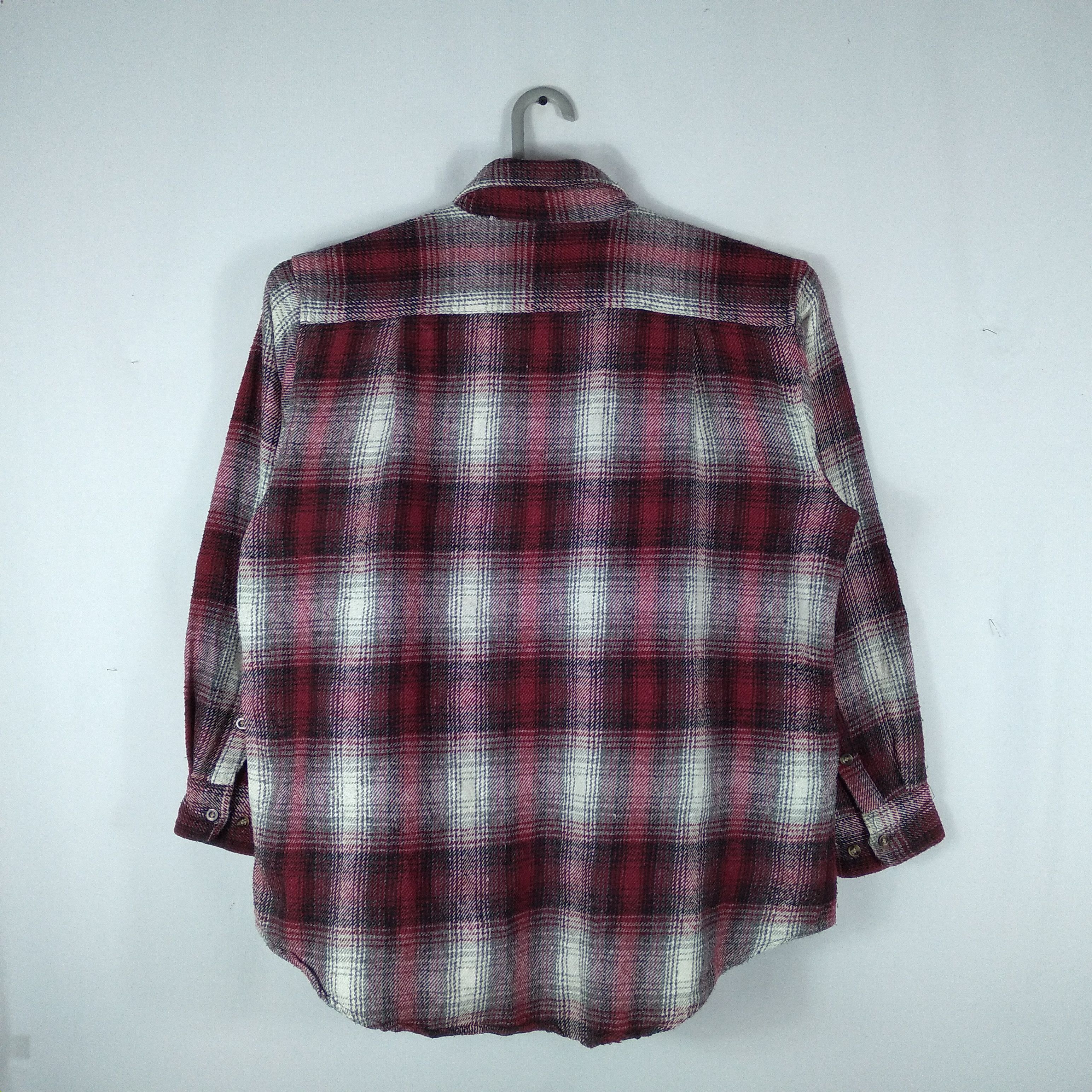 Designer × Flannel Italian Sablina Valentino Checkerboard Full Button Flannel Size US L / EU 52-54 / 3 - 5 Thumbnail