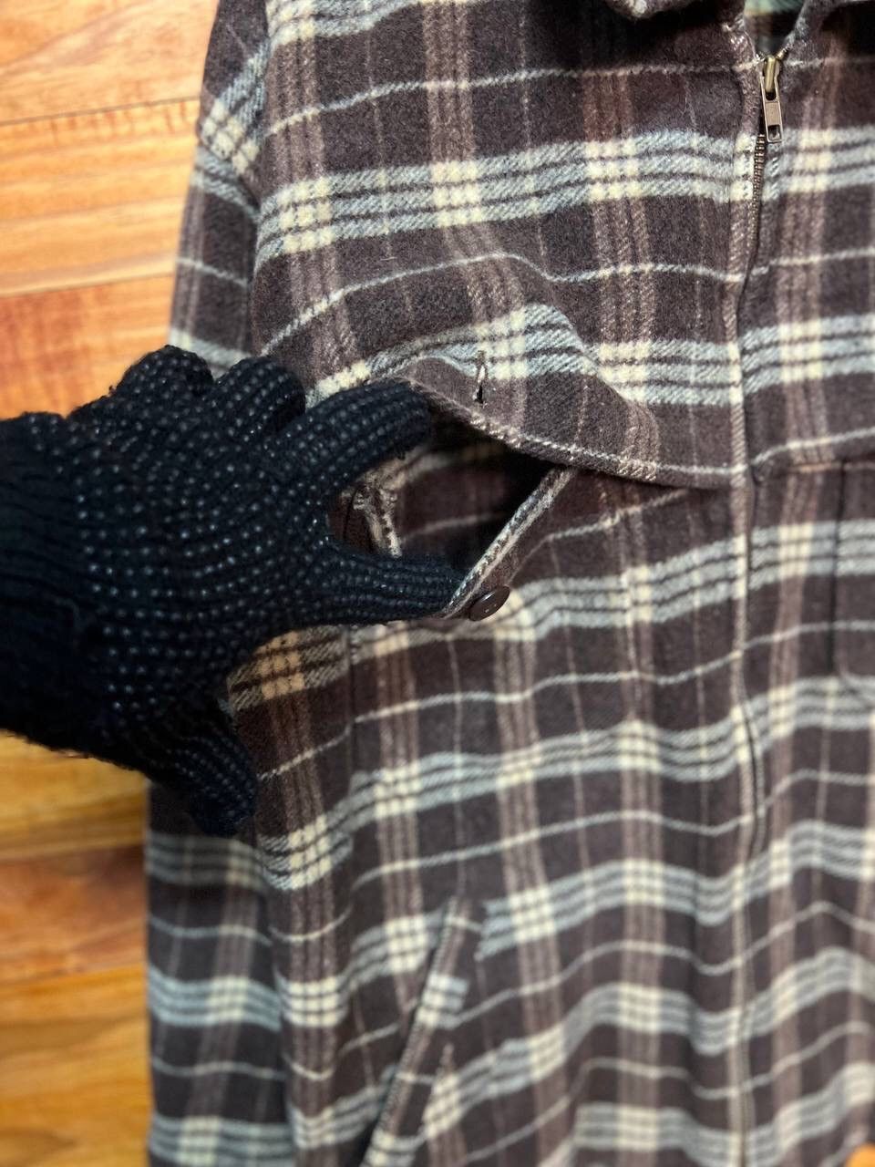 Japanese Brand NCB WOOL PLAID JACKET Size US L / EU 52-54 / 3 - 5 Thumbnail