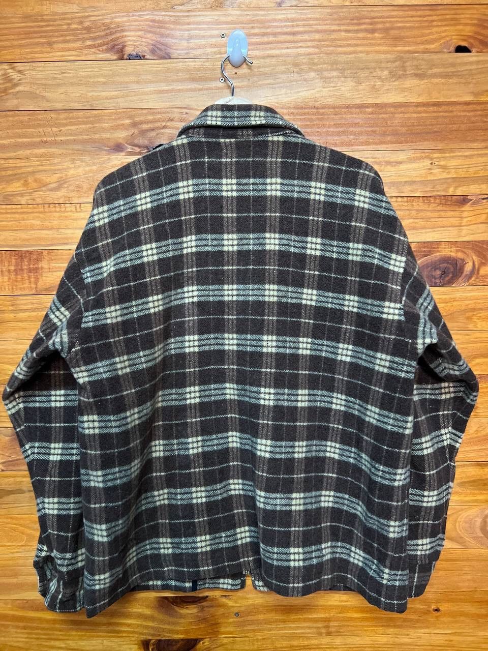 Japanese Brand NCB WOOL PLAID JACKET Size US L / EU 52-54 / 3 - 9 Thumbnail