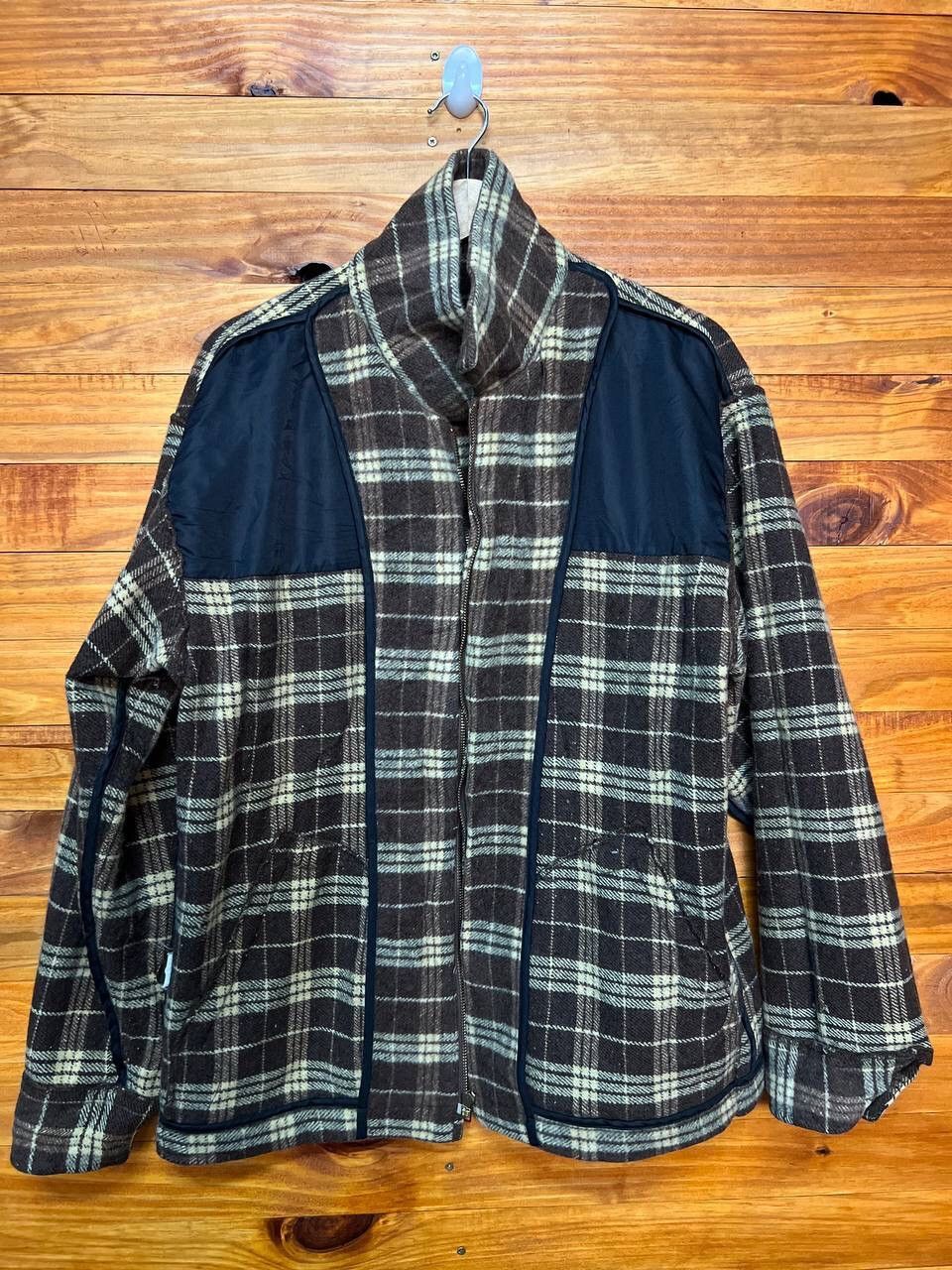 Japanese Brand NCB WOOL PLAID JACKET Size US L / EU 52-54 / 3 - 13 Thumbnail
