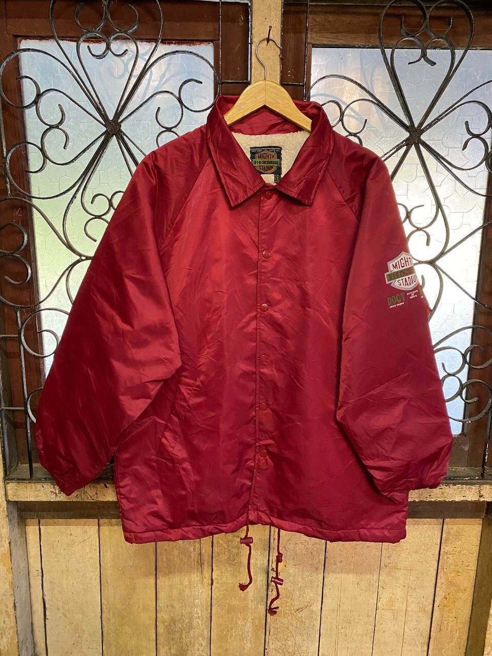 Japanese Brand Vintage Coach Jacket Nylon Snap Button Size US L / EU 52-54 / 3 - 3 Thumbnail