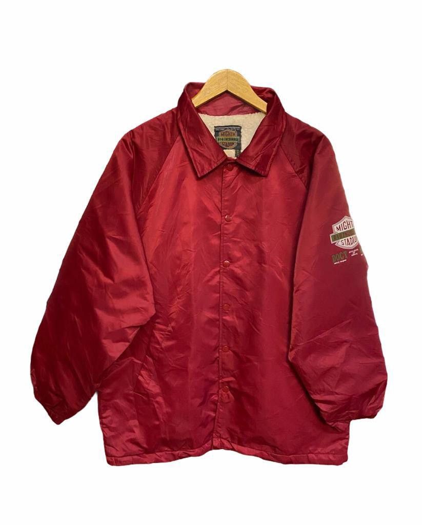 Japanese Brand Vintage Coach Jacket Nylon Snap Button Size US L / EU 52-54 / 3 - 1 Thumbnail