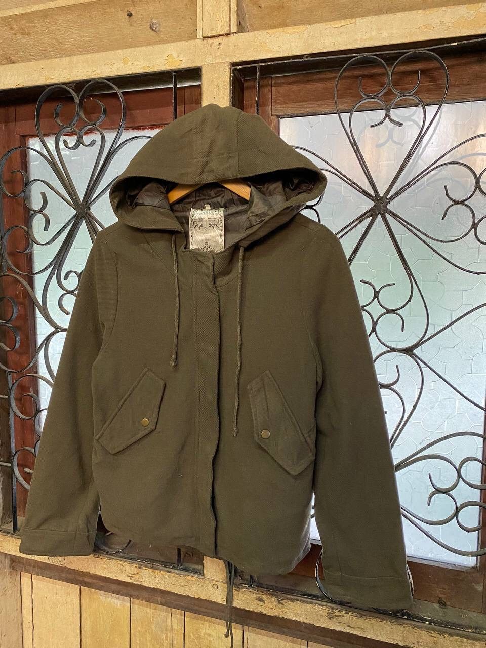 Japanese Brand VINTAGE GROWTH TONE SHORT HOODED JACKET Size US S / EU 44-46 / 1 - 5 Thumbnail