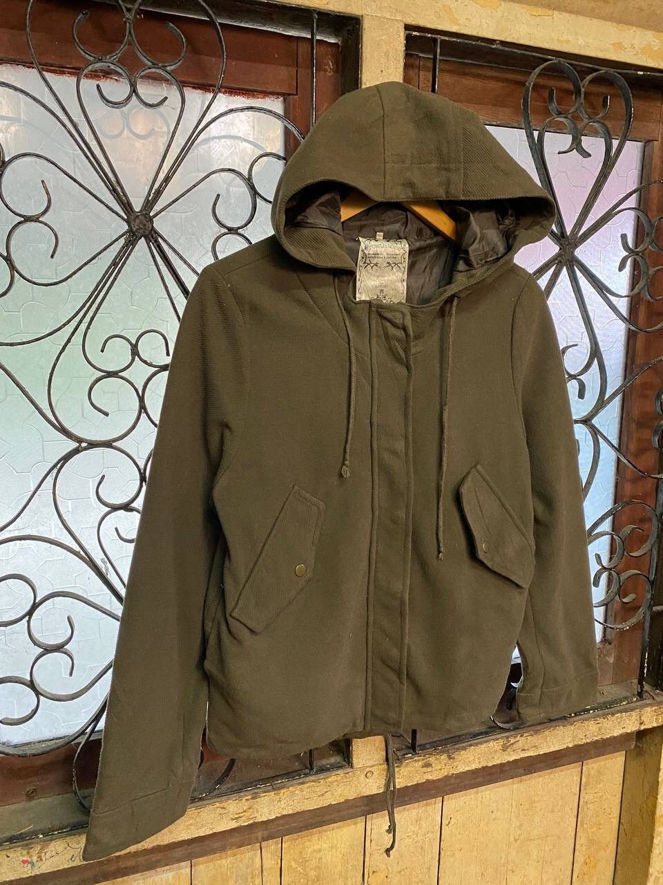 Japanese Brand VINTAGE GROWTH TONE SHORT HOODED JACKET Size US S / EU 44-46 / 1 - 4 Thumbnail