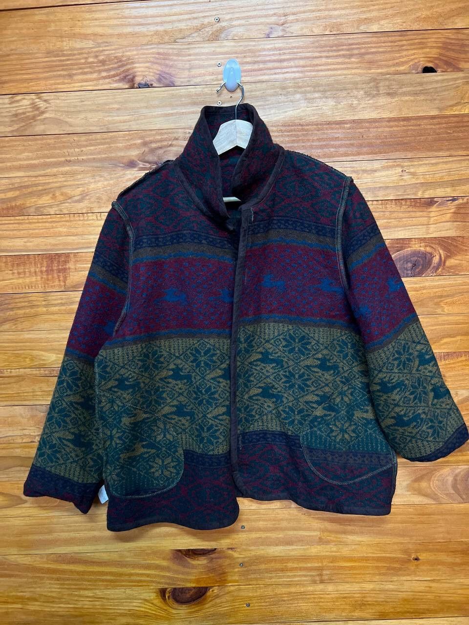 Croft & Barrow VINTAGE CROFT & BARROW NATIVE DESIGN JACKET Size US M / EU 48-50 / 2 - 9 Thumbnail