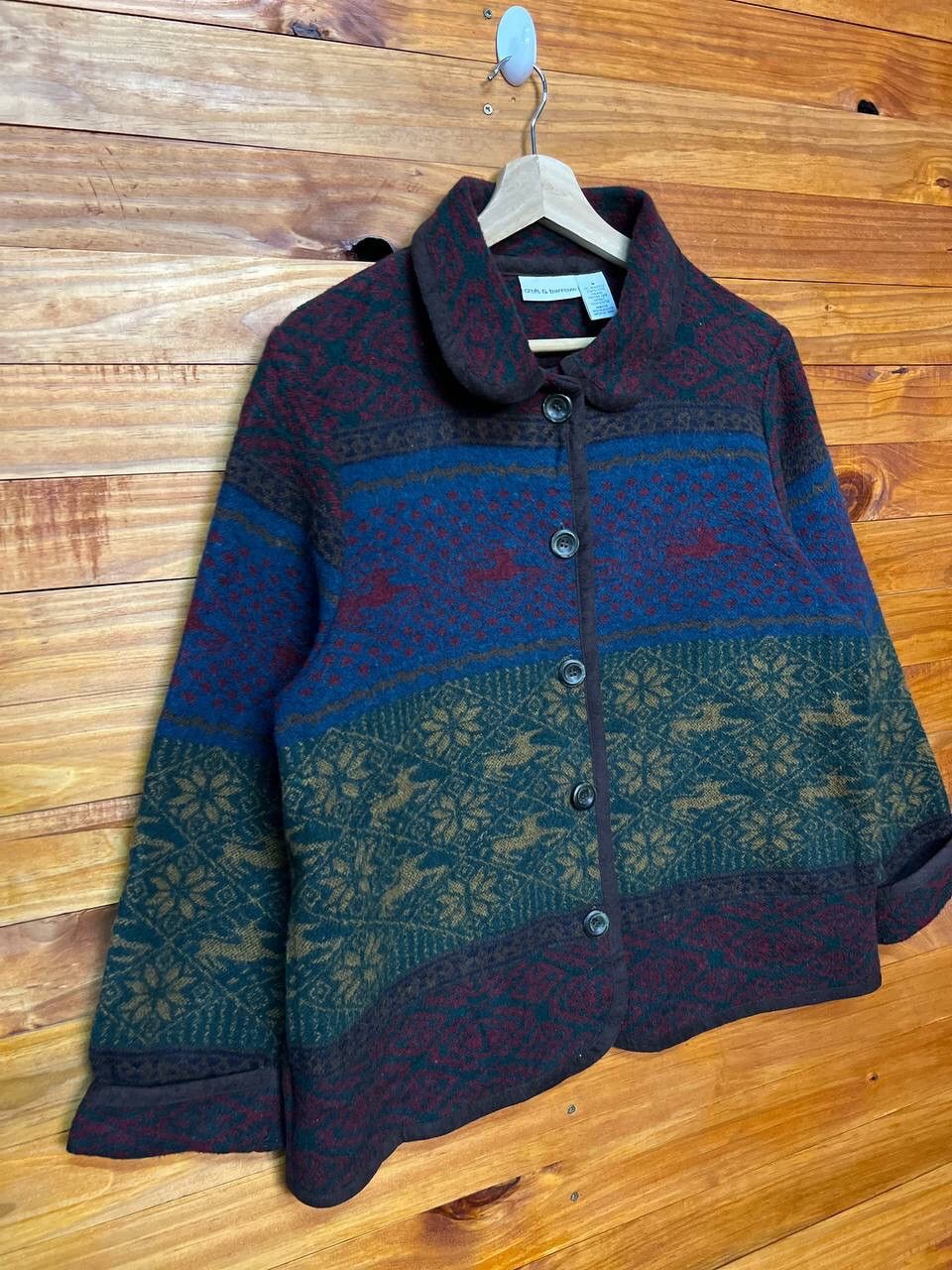 Croft & Barrow VINTAGE CROFT & BARROW NATIVE DESIGN JACKET Size US M / EU 48-50 / 2 - 2 Thumbnail