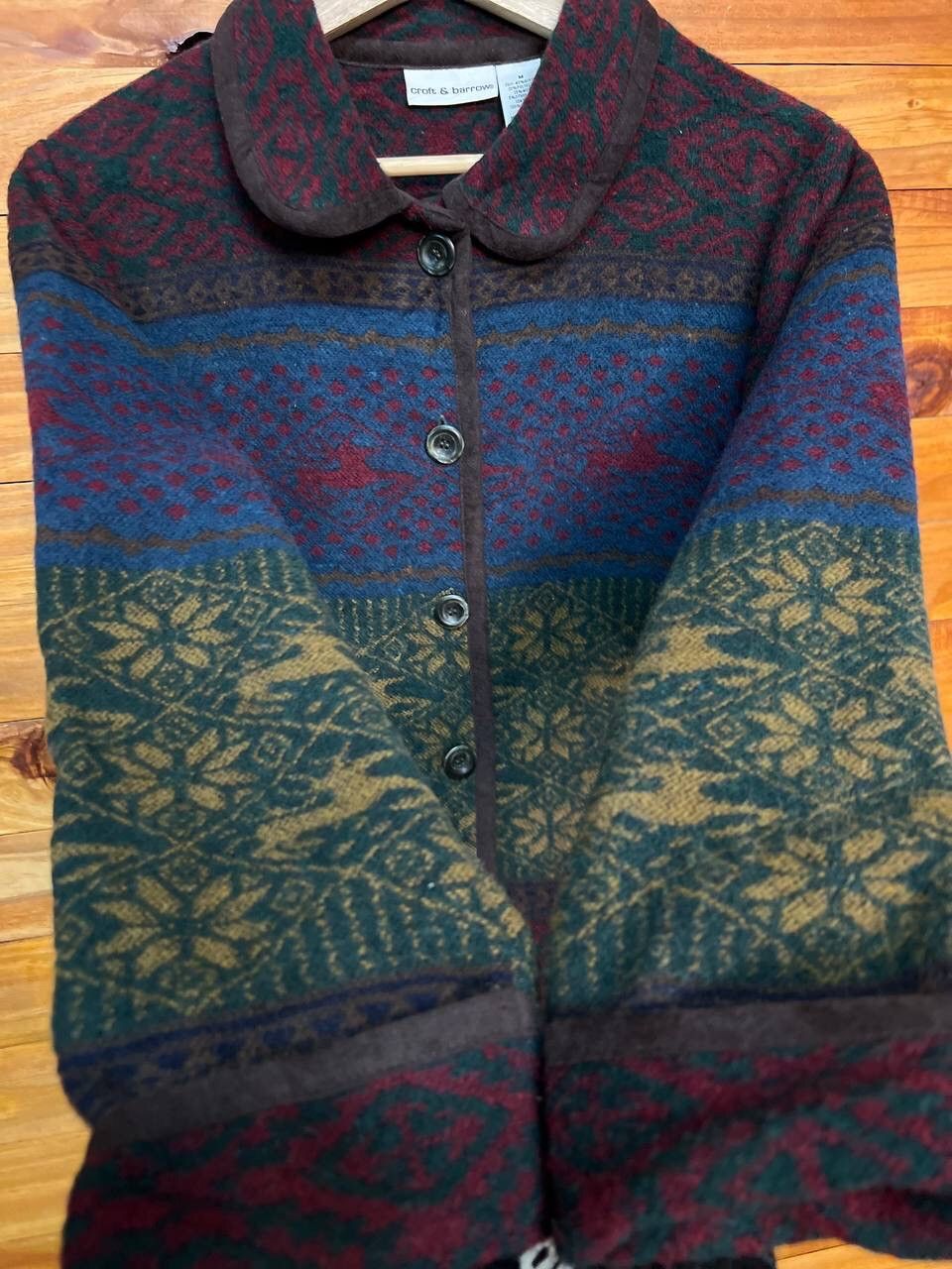 Croft & Barrow VINTAGE CROFT & BARROW NATIVE DESIGN JACKET Size US M / EU 48-50 / 2 - 5 Thumbnail