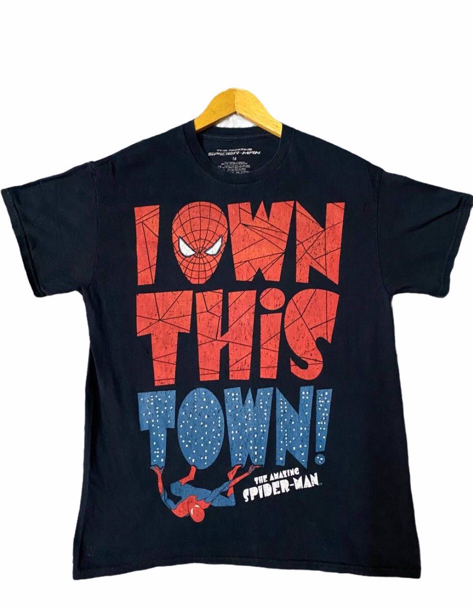 Marvel Comics THE AMAZING SPIDER - MAN TEE OVERPRINT Size US M / EU 48-50 / 2 - 1 Thumbnail