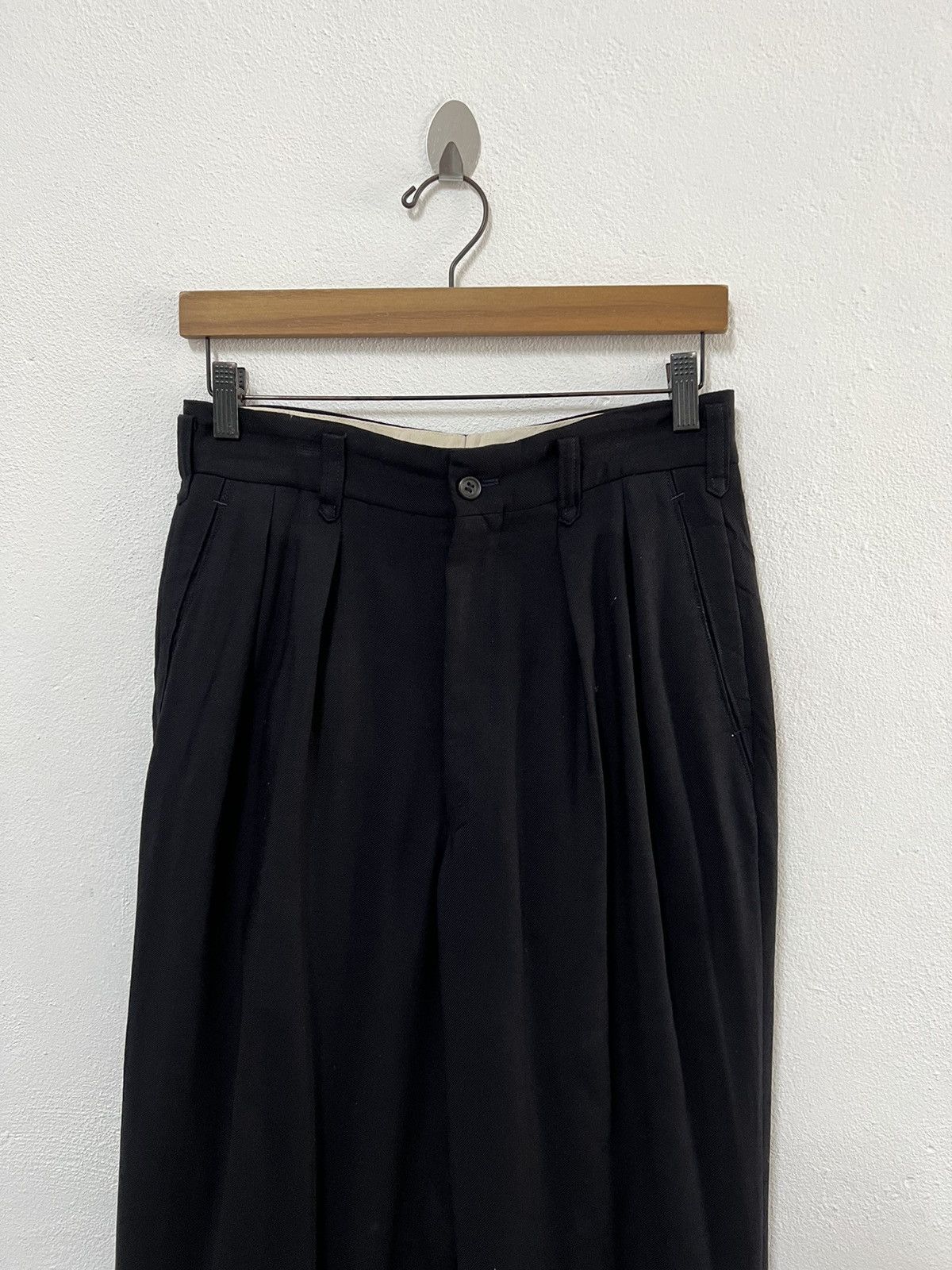 Yohji Yamamoto LQ Ys For Men Baggy Pant Size US 29 - 3 Thumbnail