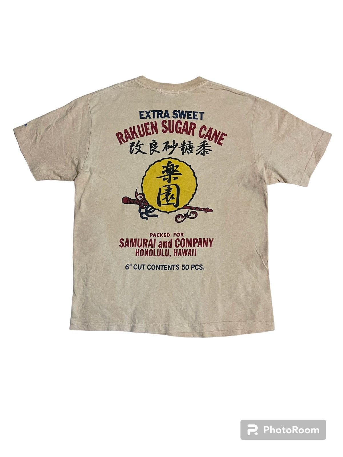 image of Sun Surf Rakuen Sugar Cane Samurai & Co Hawaii Japan, Men's (Size Small)